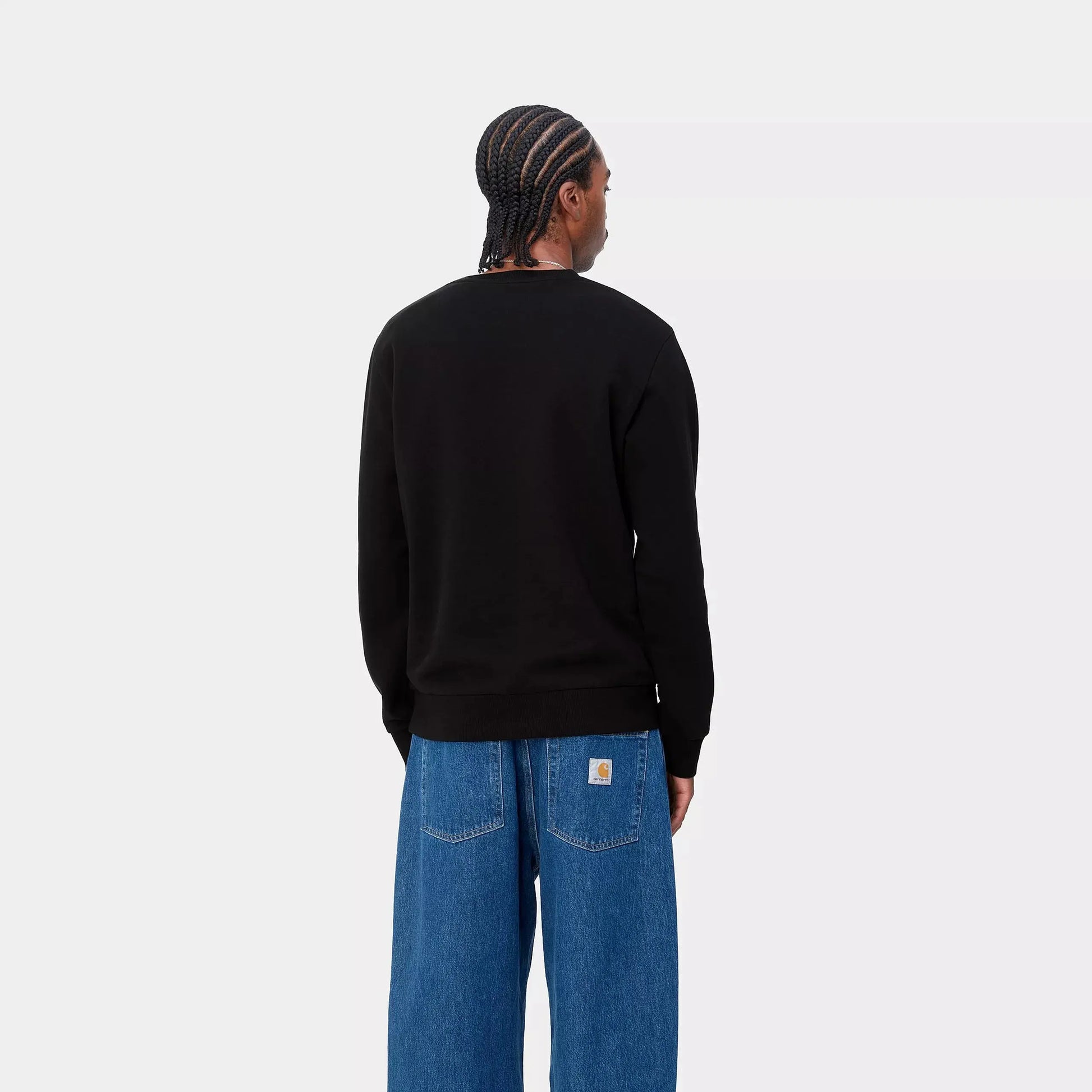 Sweat Script Noir - Carhartt WIP - détail 4