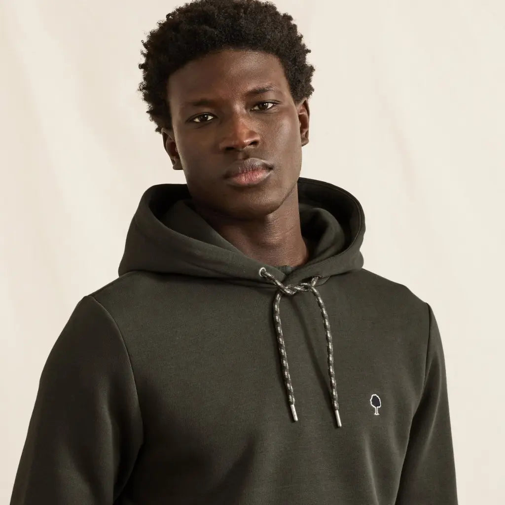 Sweat Dirac - Vert Foncé - Faguo - détail 3