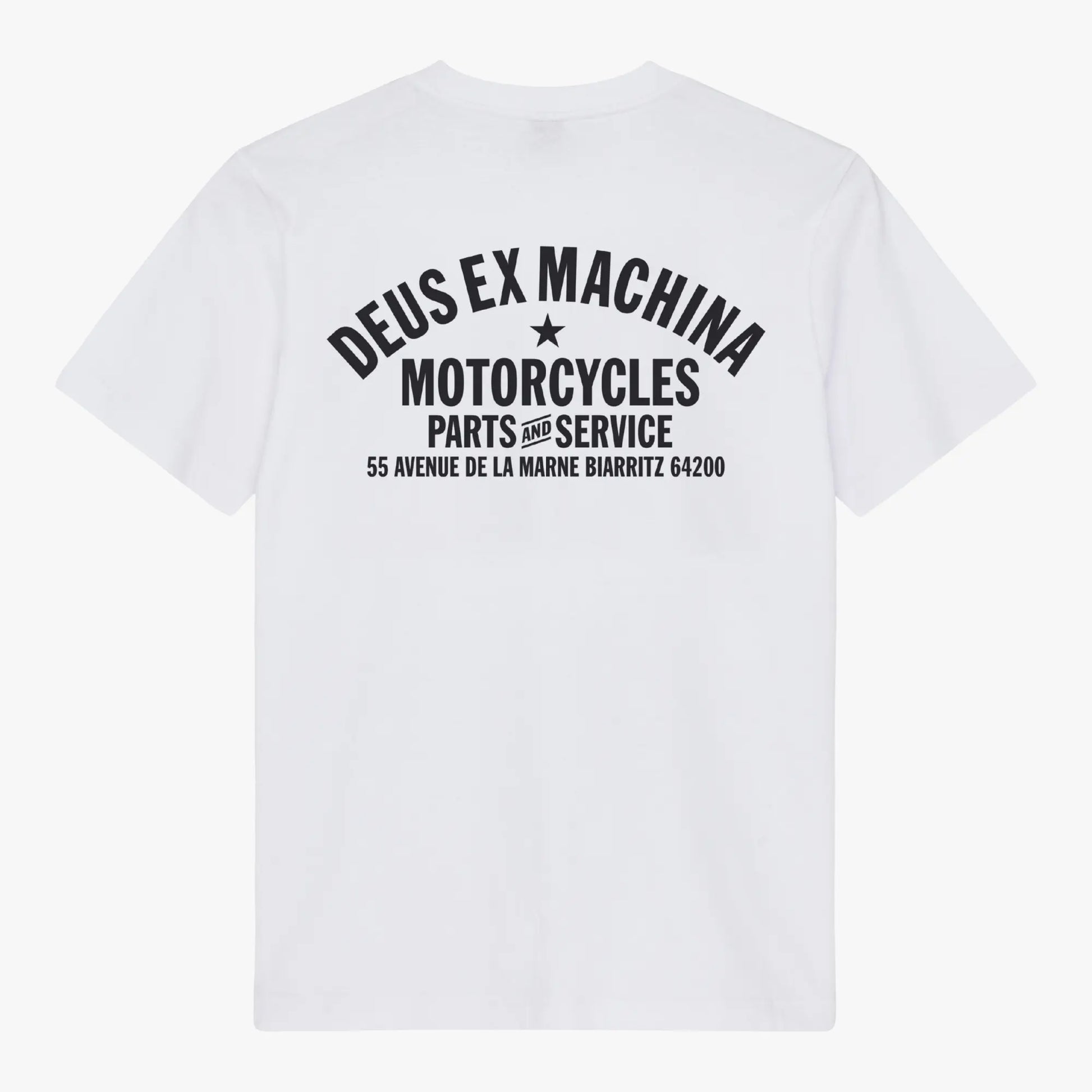 T-shirt Biarritz Adress Blanc - Deus Ex Machina - détail 2