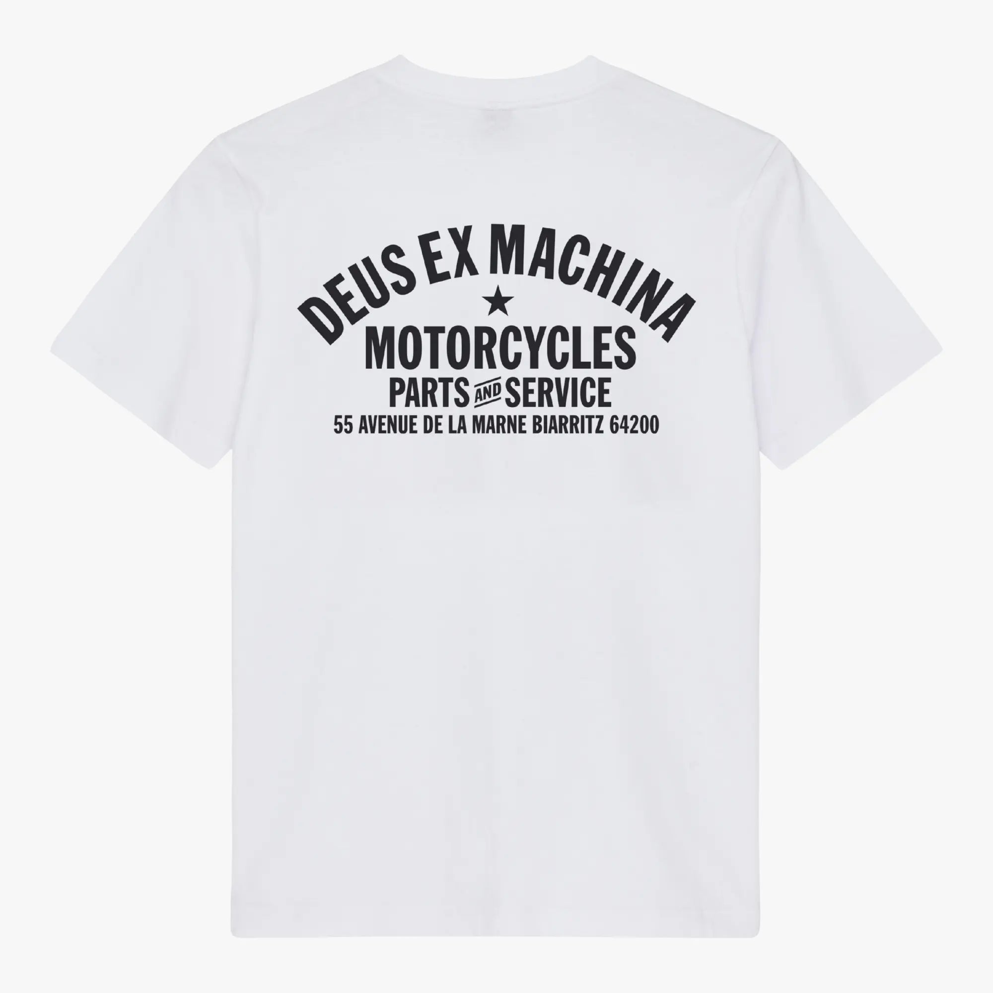T-shirt Biarritz Adress Blanc - Deus Ex Machina - détail 2