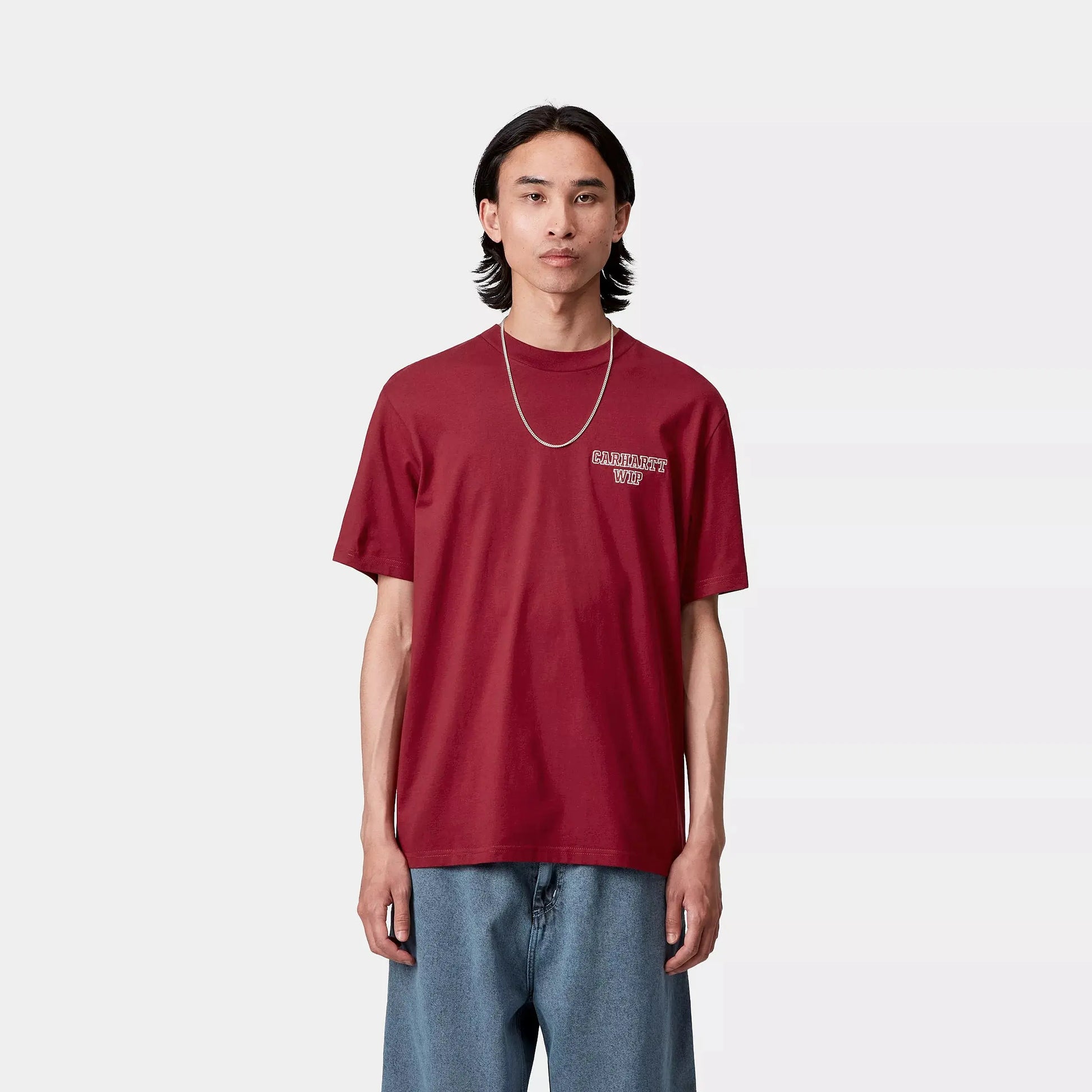 T-shirt Alumni Scarlet - Carhartt WIP - détail 3