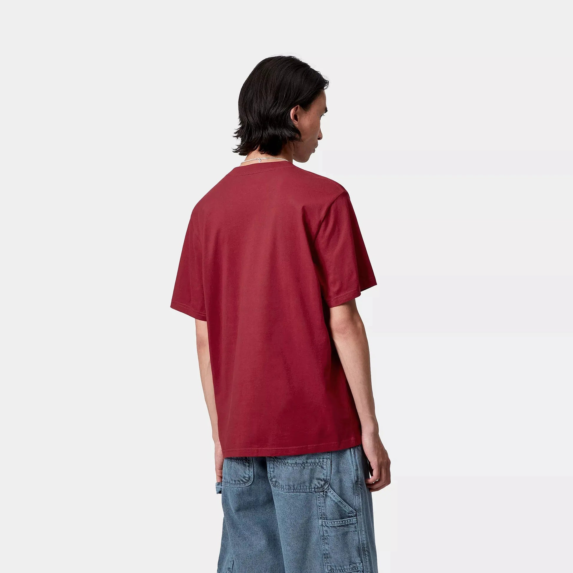T-shirt Alumni Scarlet - Carhartt WIP - détail 4
