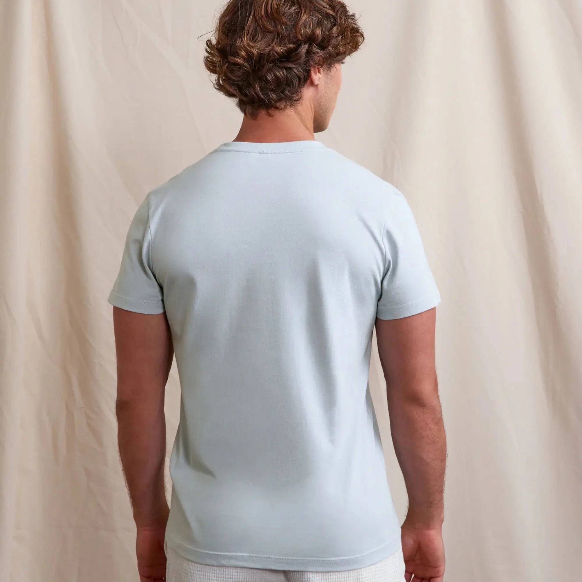 T-shirt Arcy Bleu Grisé - Faguo - détail 4