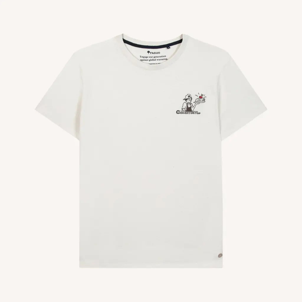 T-shirt Arcy Broderie - Faguo
