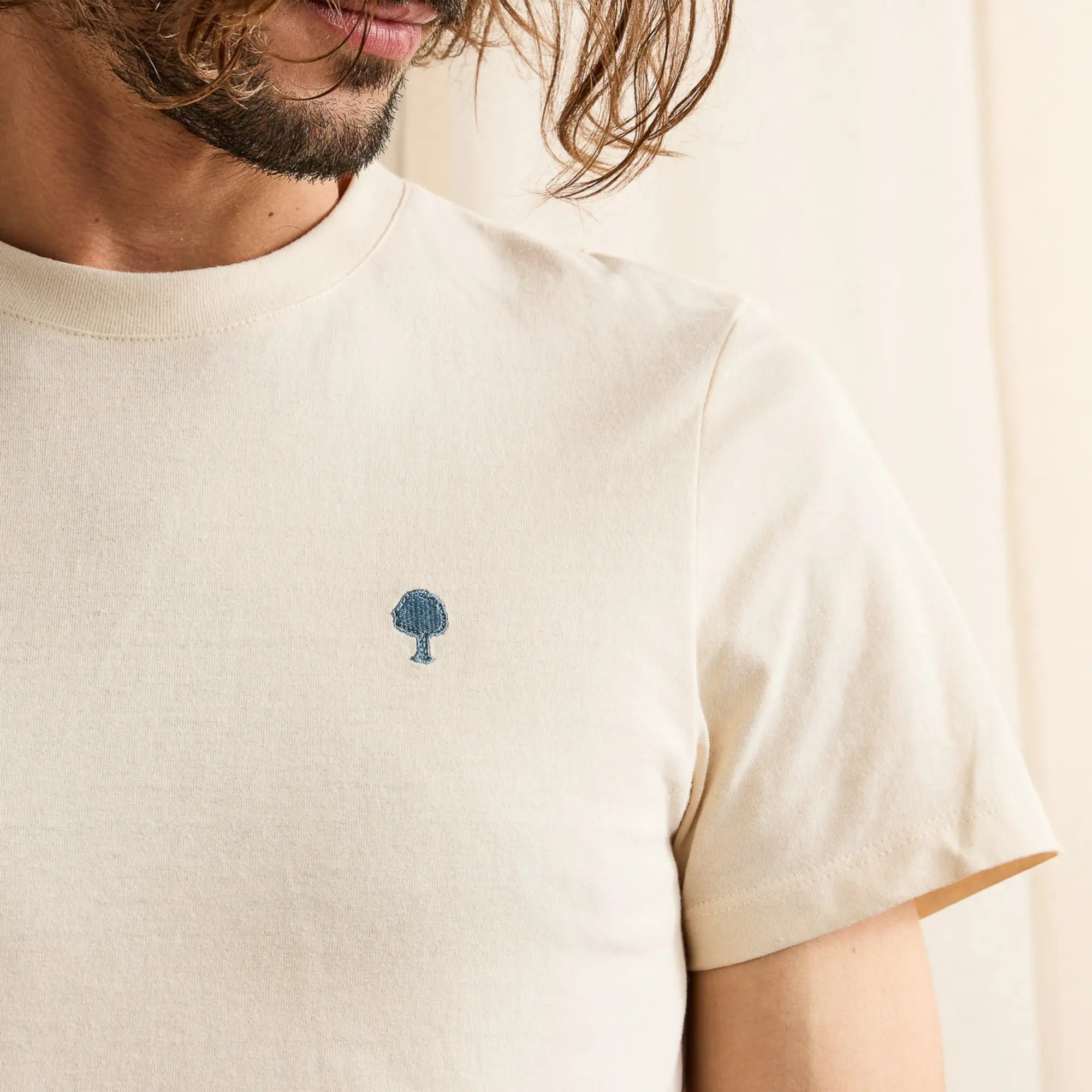 T-shirt Arcy Écru - Faguo - détail 3