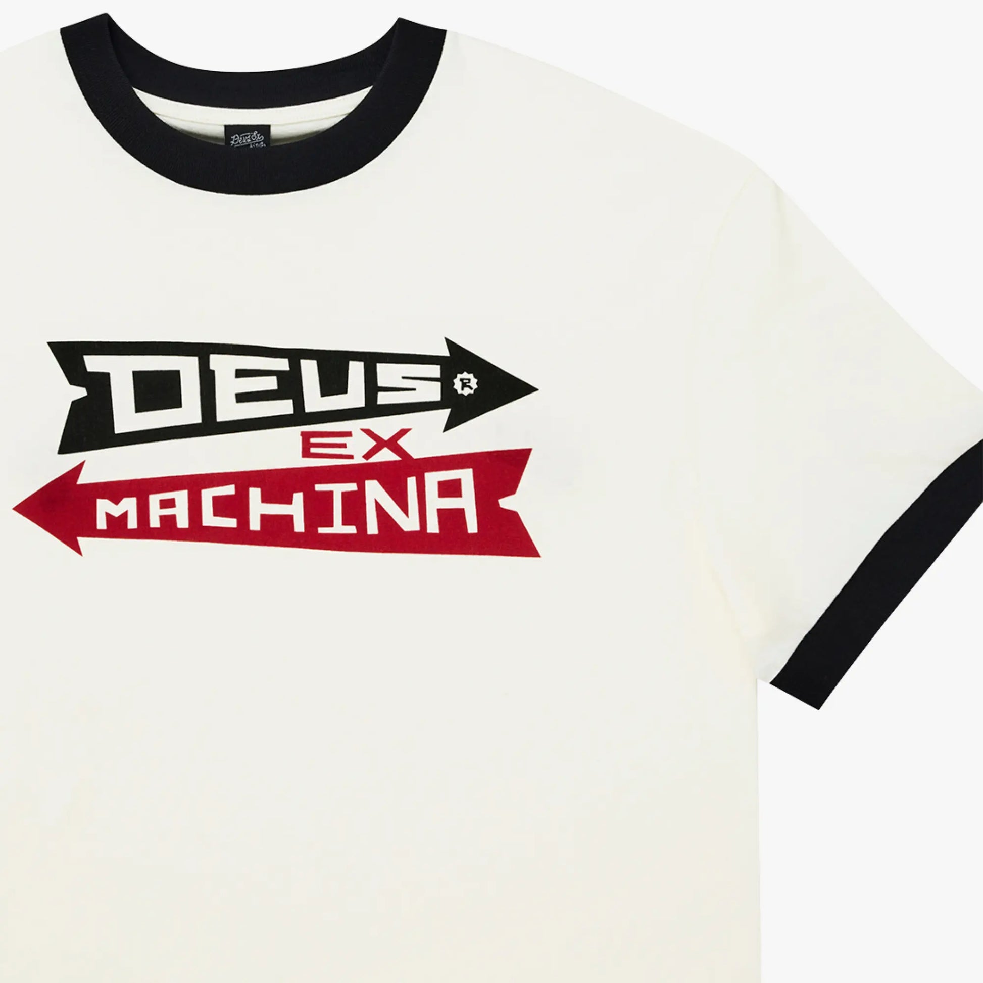 T-shirt Arrows Ringer - Deus Ex Machina - détail 3