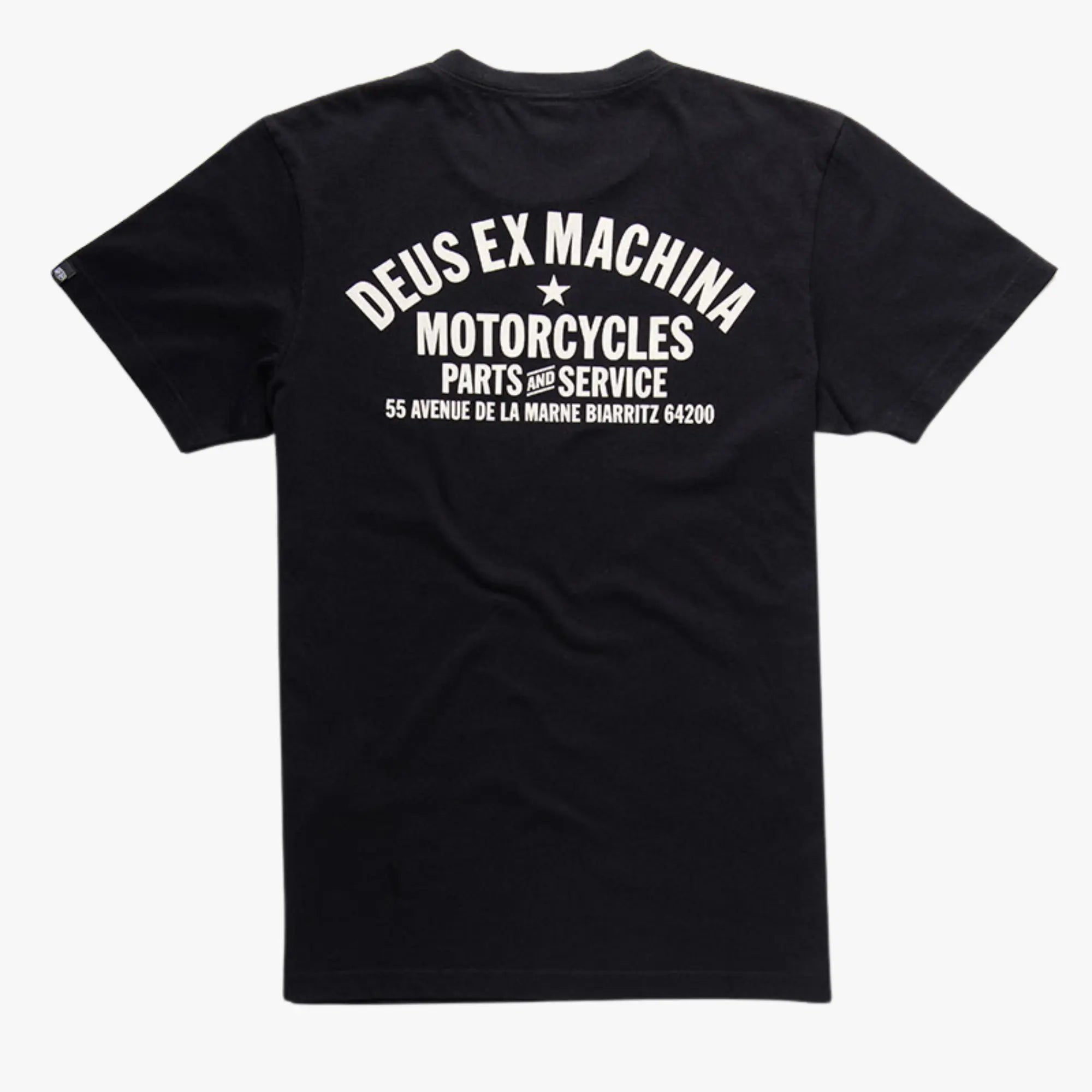 T-shirt Biarritz Adress Black - Deus Ex Machina - détail 2