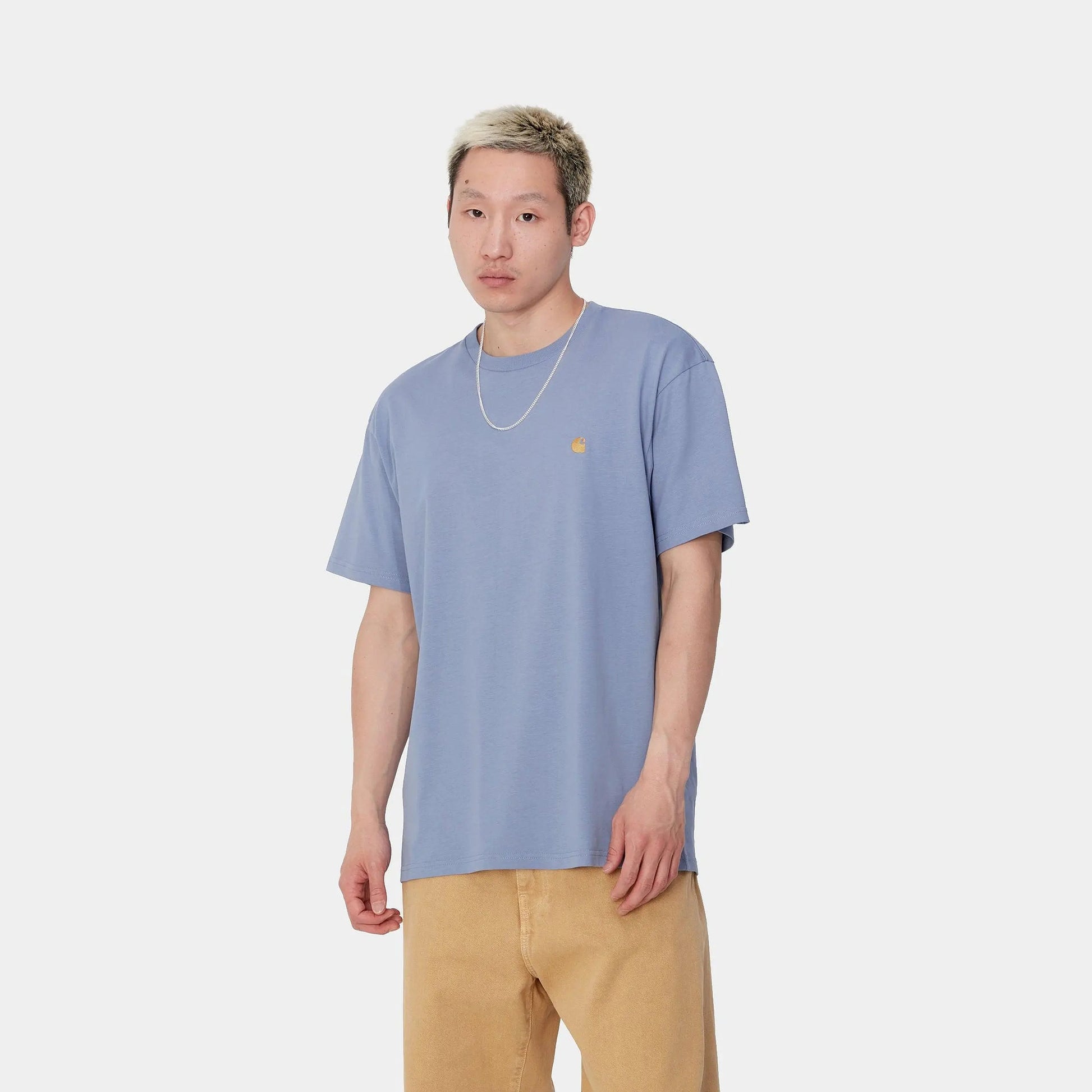 T-shirt Chase - Charm Blue - Carhartt WIP - détail 3