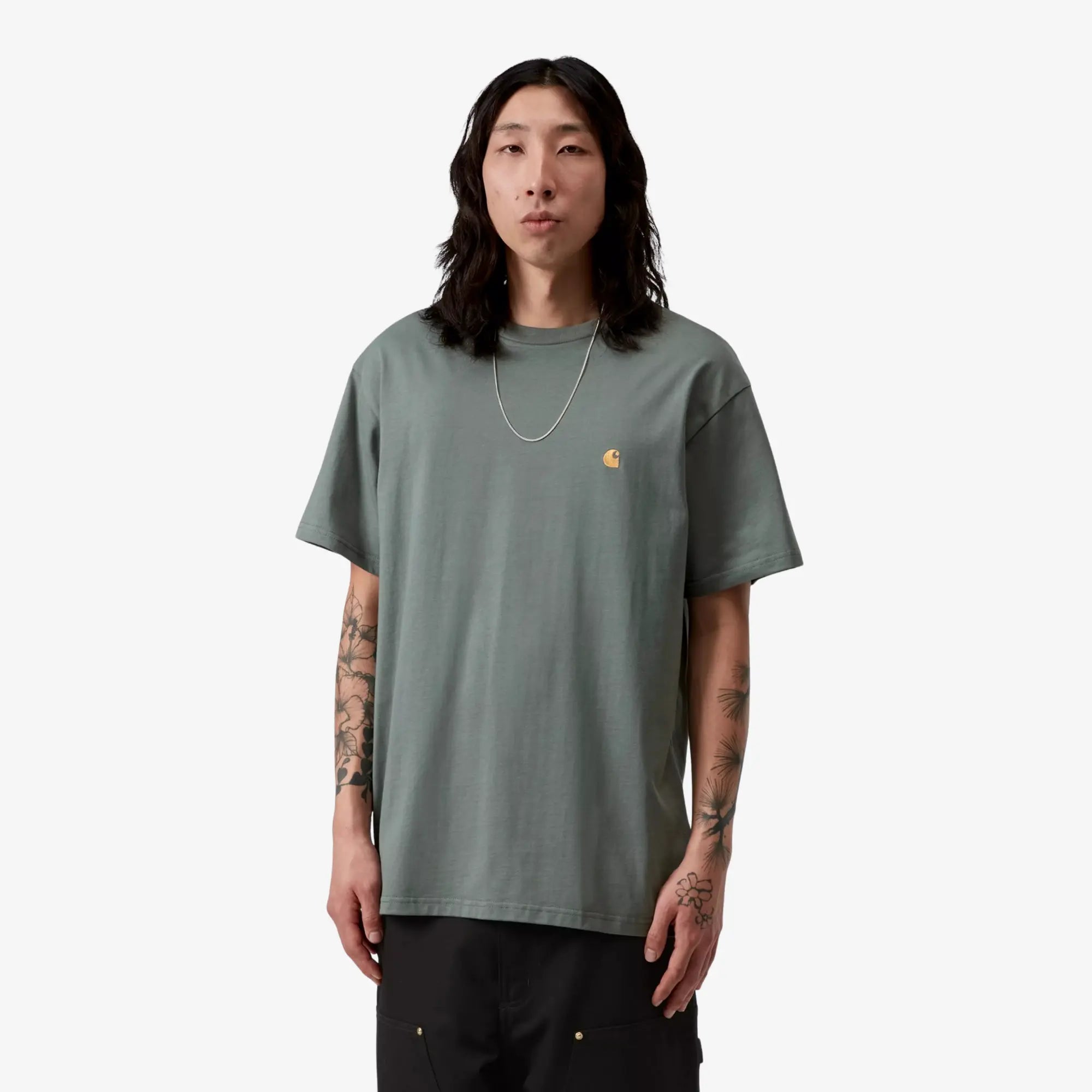 T-shirt Chase - Velvet Green - Carhartt WIP - détail 3