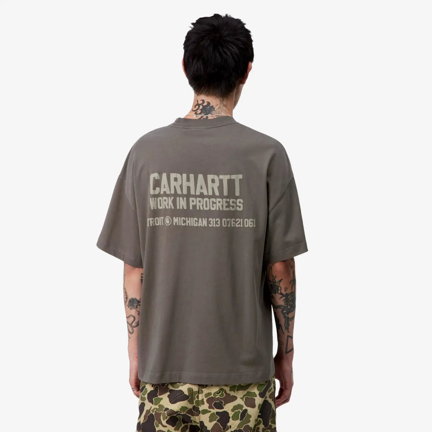 T-shirt Distance Graphite - Carhartt WIP - détail 4