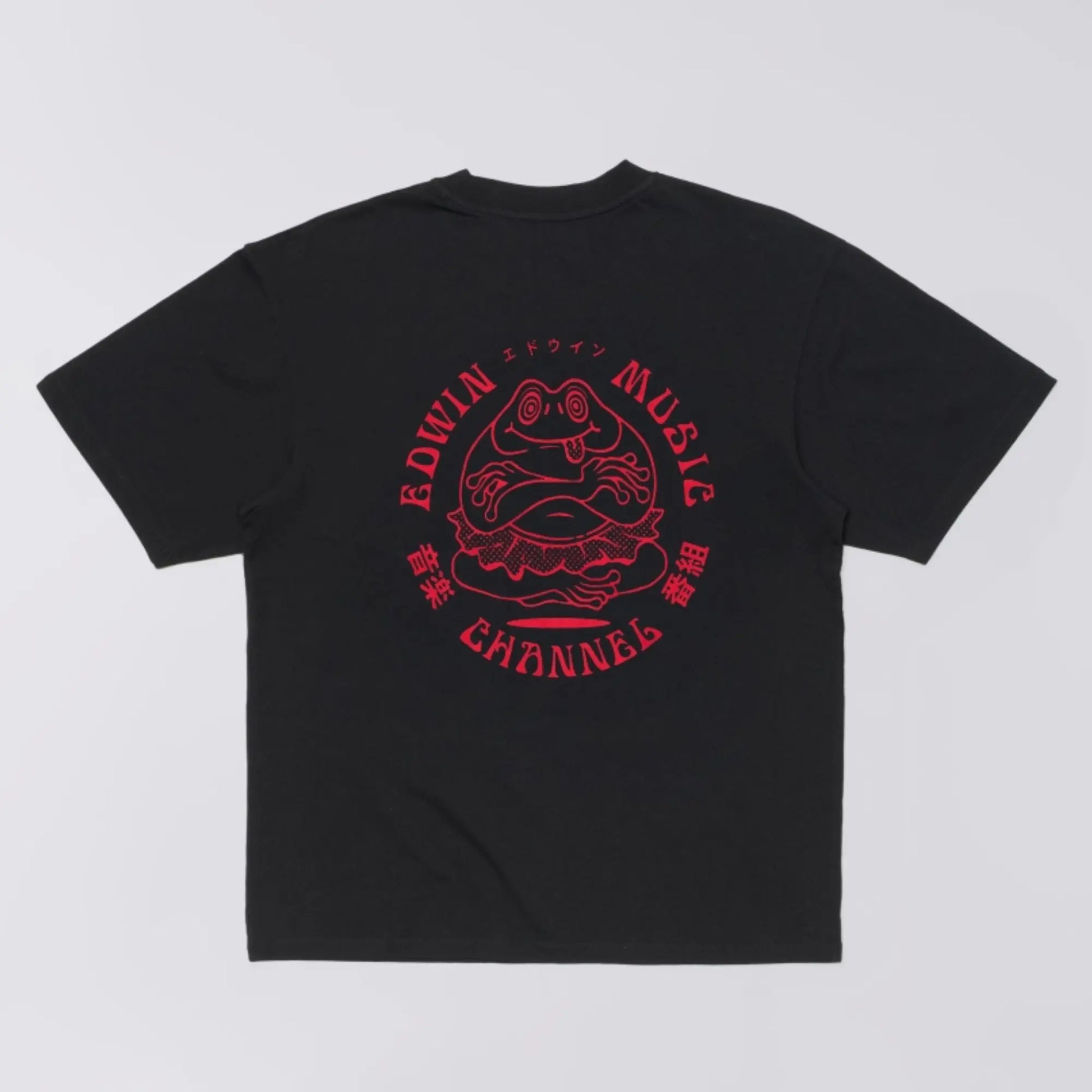 T-shirt Edwin Music Channel - Noir - Edwin - détail 2