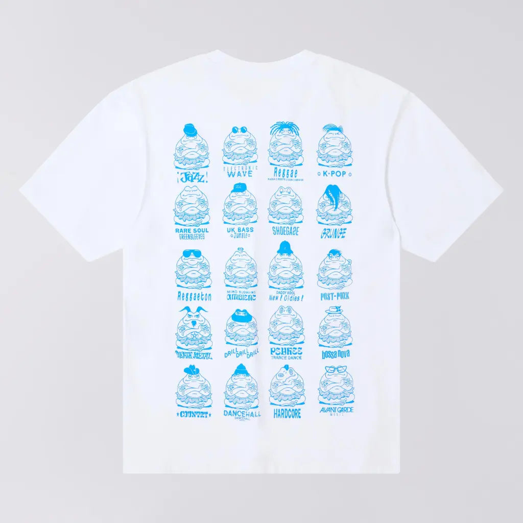 T-shirt Emc Various Blanc - Edwin