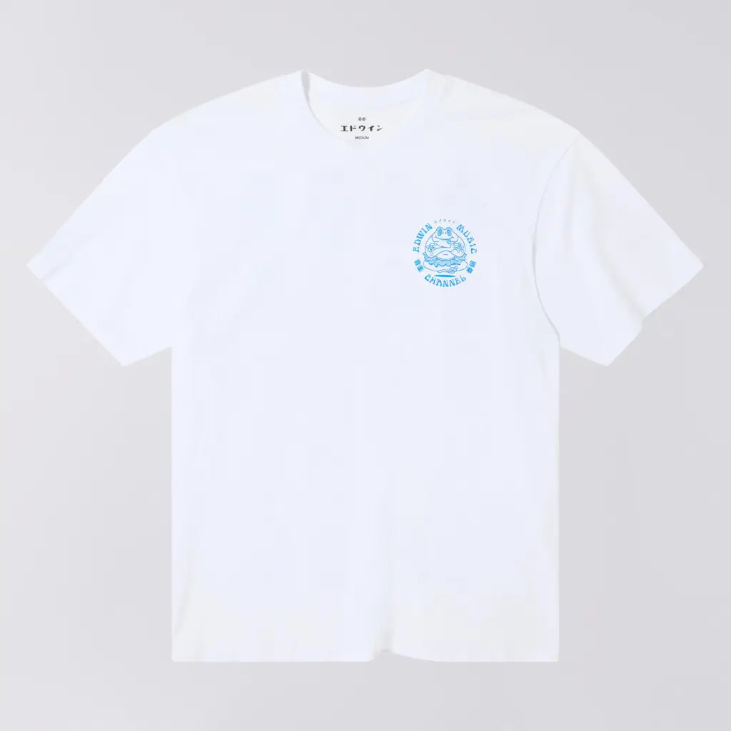 T-shirt Emc Various Blanc - Edwin - détail 2