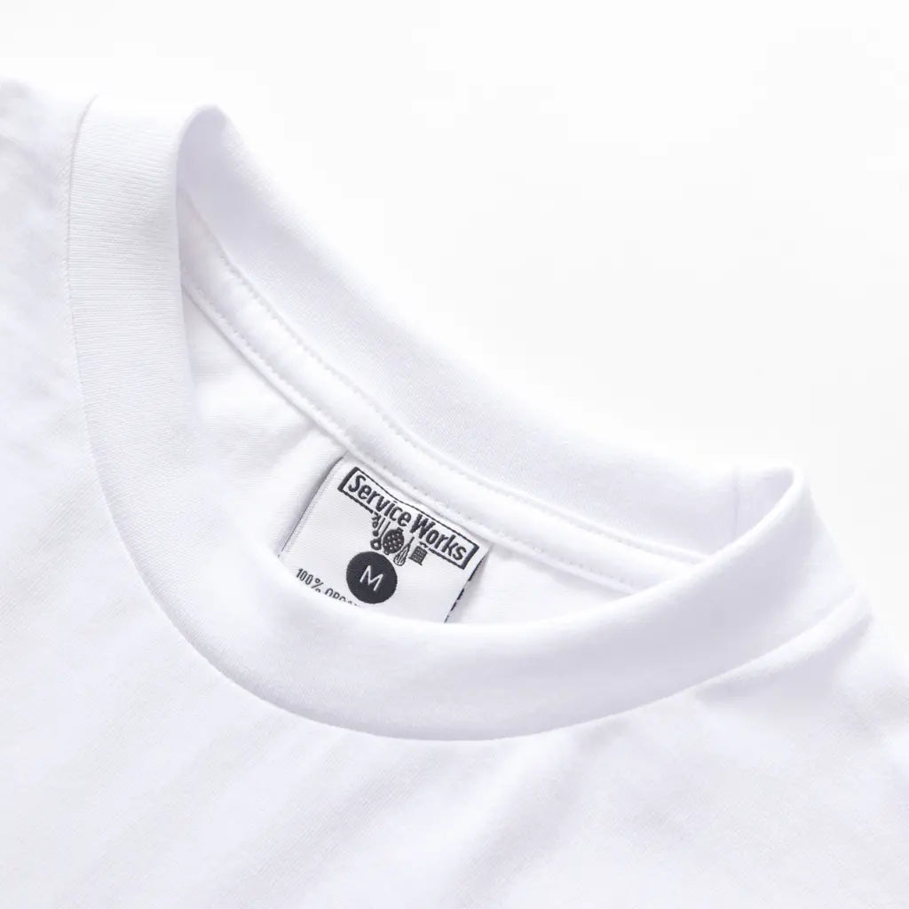 T-shirt Fruit Bowl Blanc - Service Works - détail 3