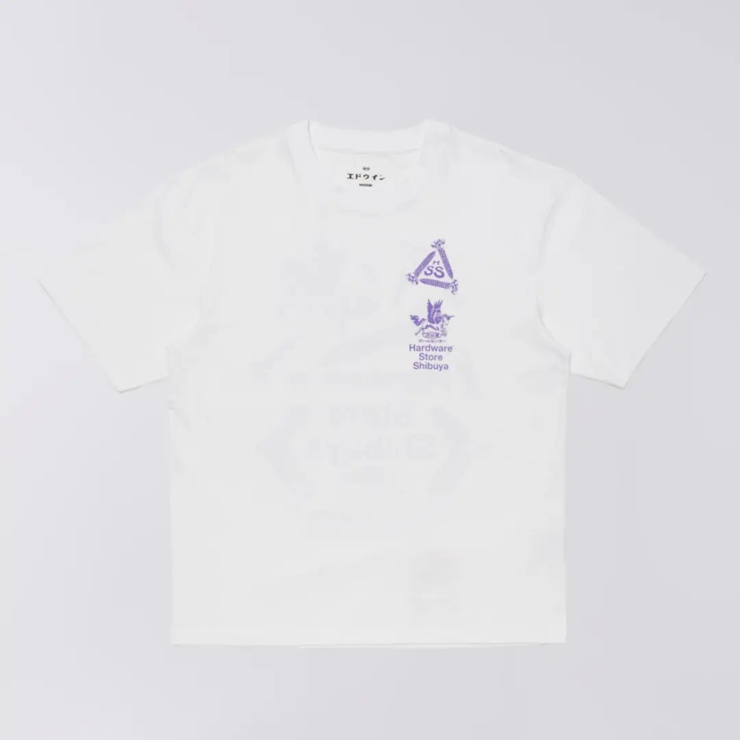 T-shirt Hardware Store Shibuya Blanc - Edwin