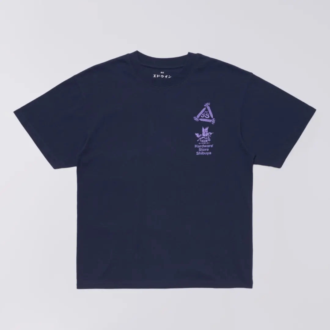 T-shirt Hardware Store Shibuya Maritime Blue - Edwin