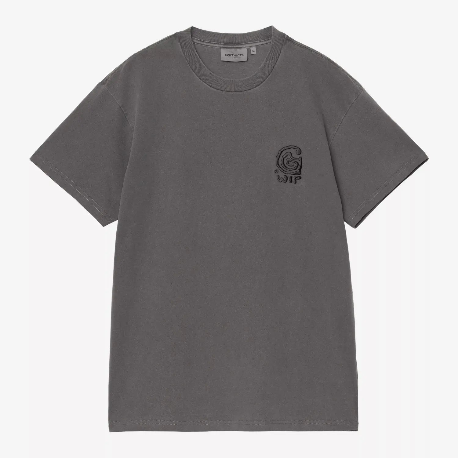 T-shirt Helix Redux Black Garment Dyed - Carhartt WIP