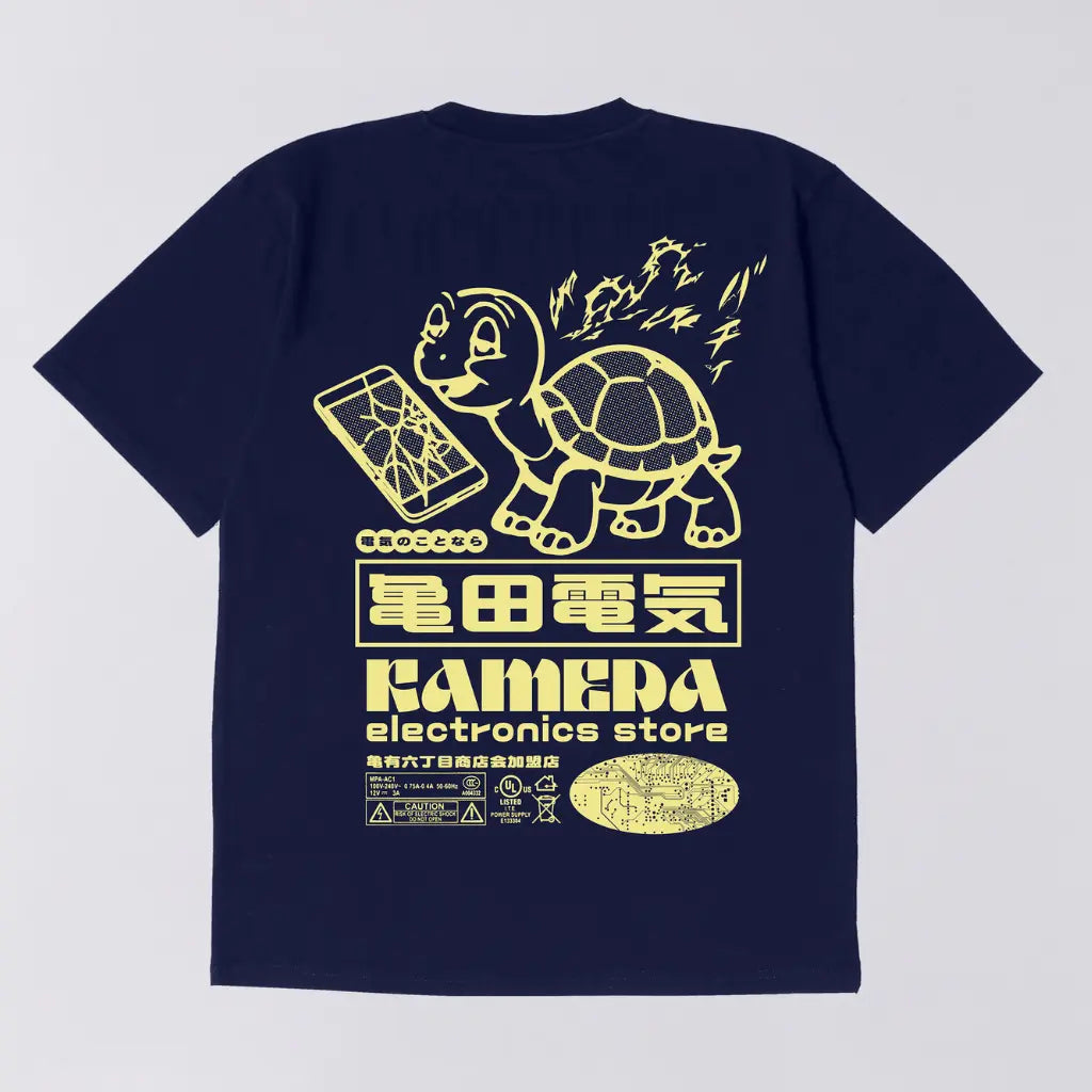 T-shirt Kamera Marine - Edwin