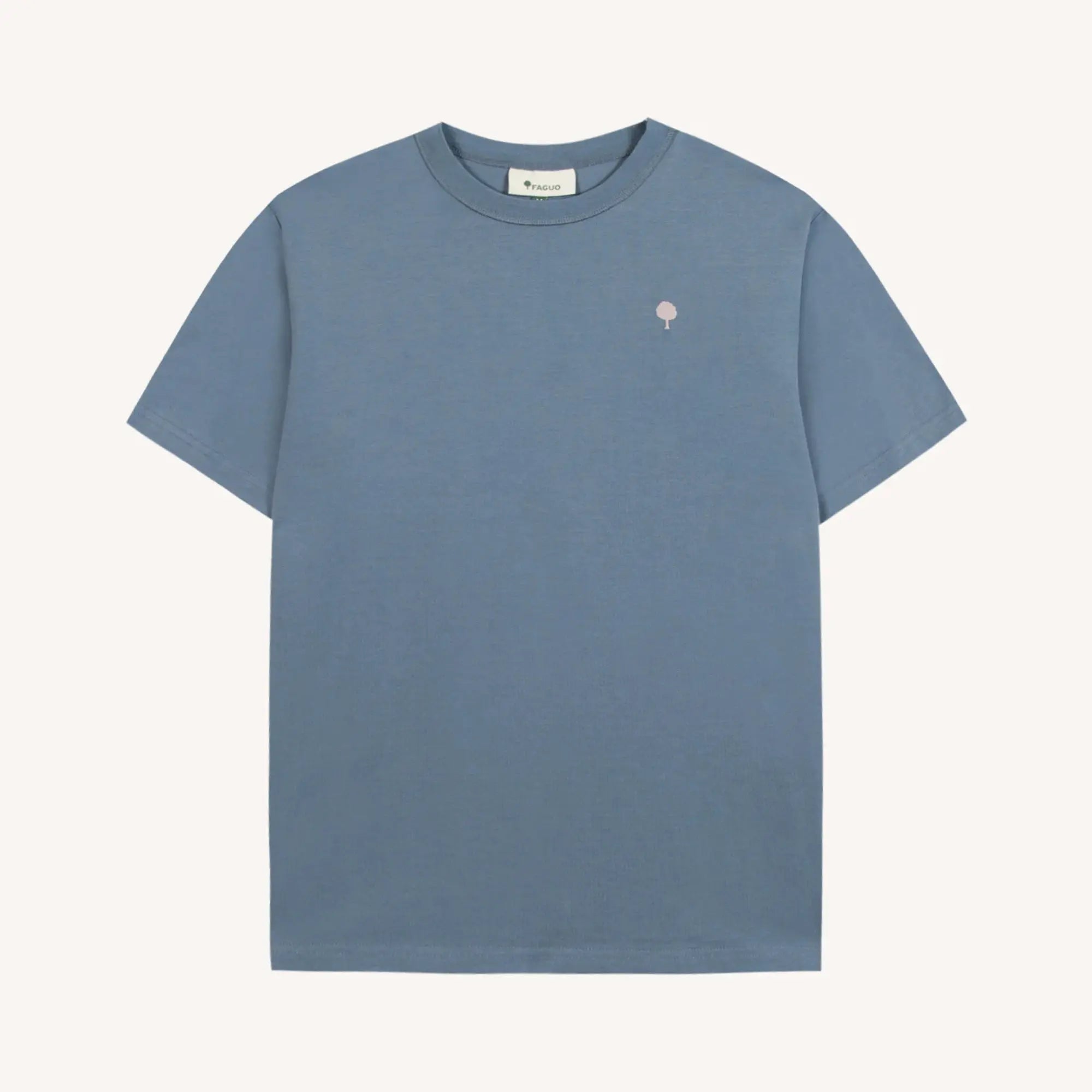 T-shirt Massoury Imprimé Flower Art Bleu - Faguo
