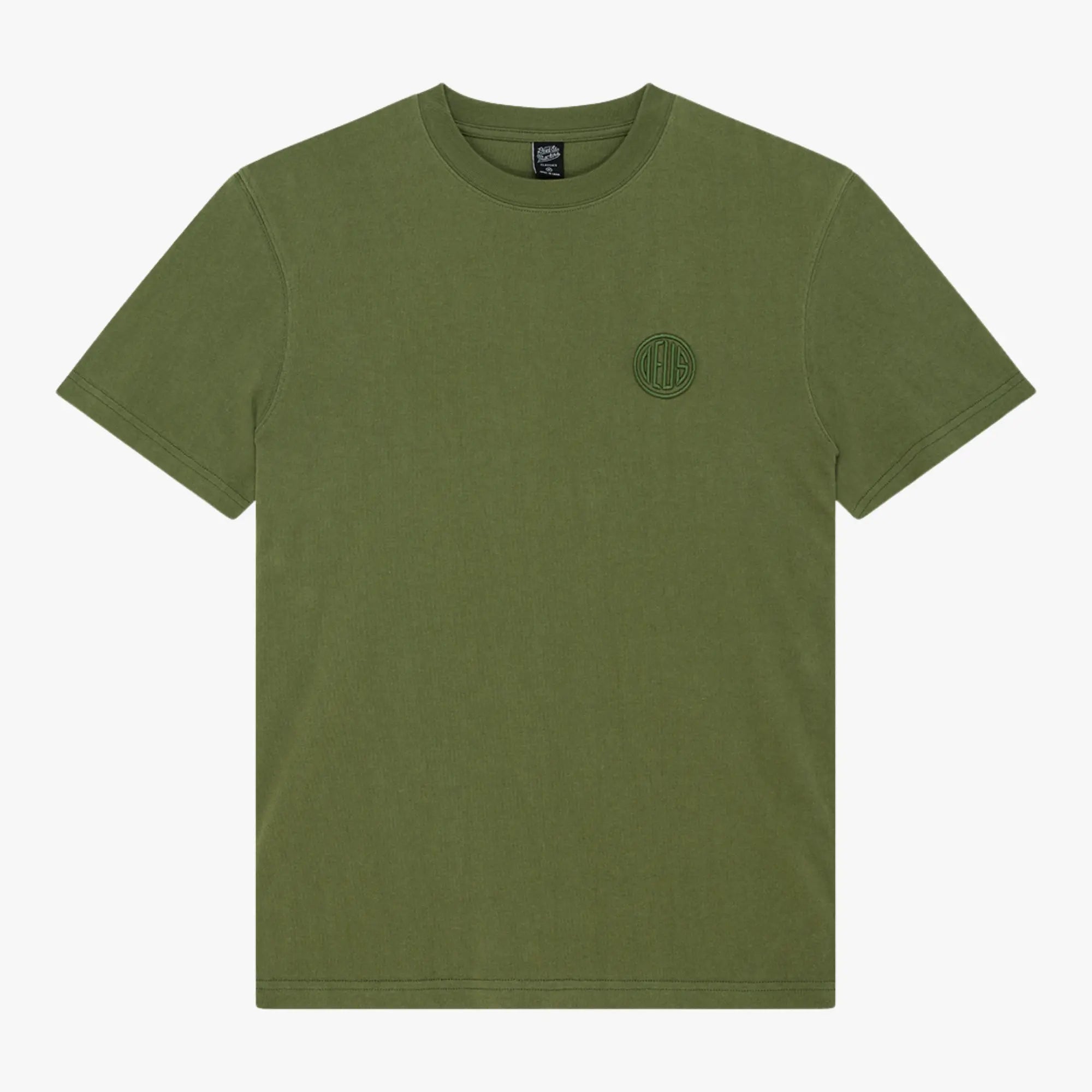 T-shirt Pill Logo Pine Green - Deus Ex Machina