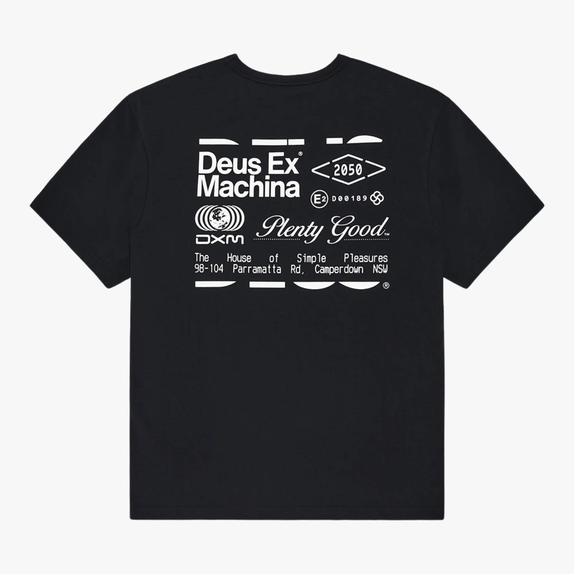 T-shirt Plenty Good Black - Deus Ex Machina - détail 2
