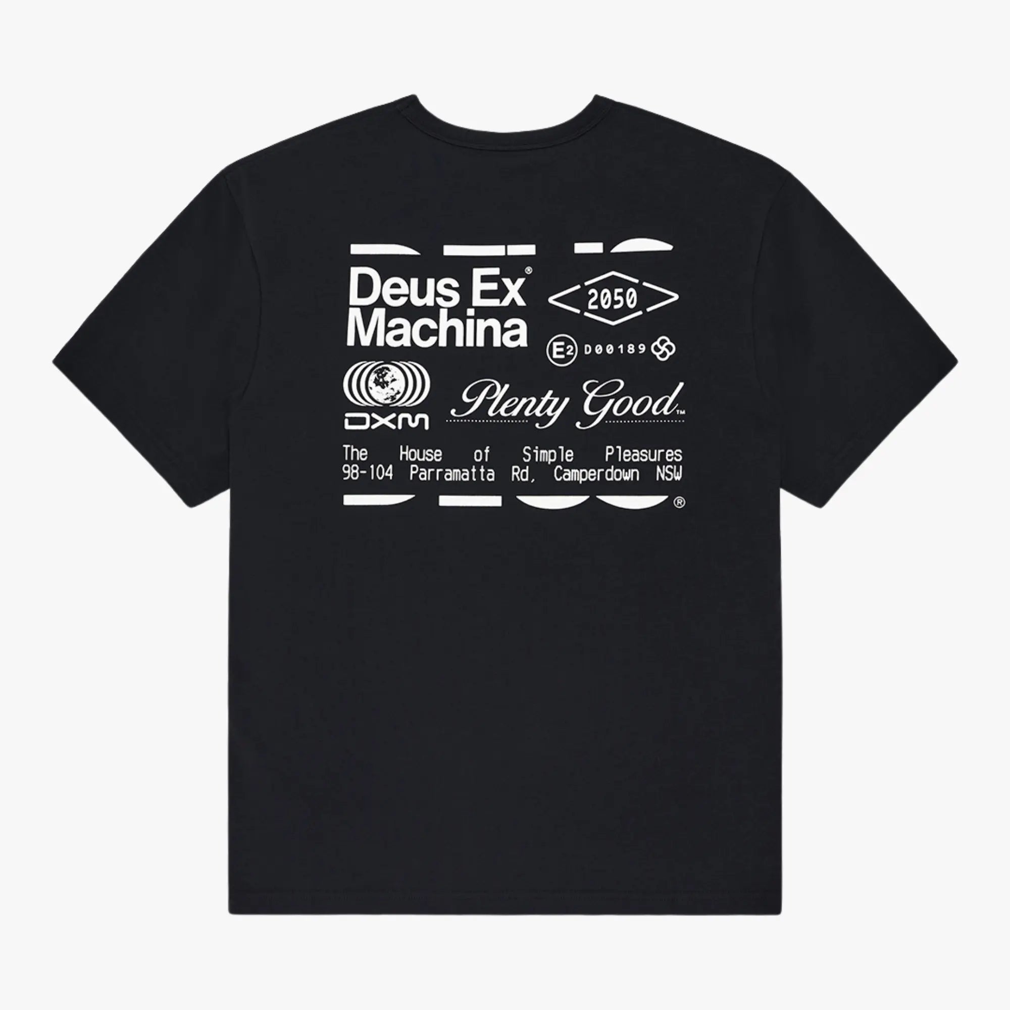 T-shirt Plenty Good Black - Deus Ex Machina - détail 2