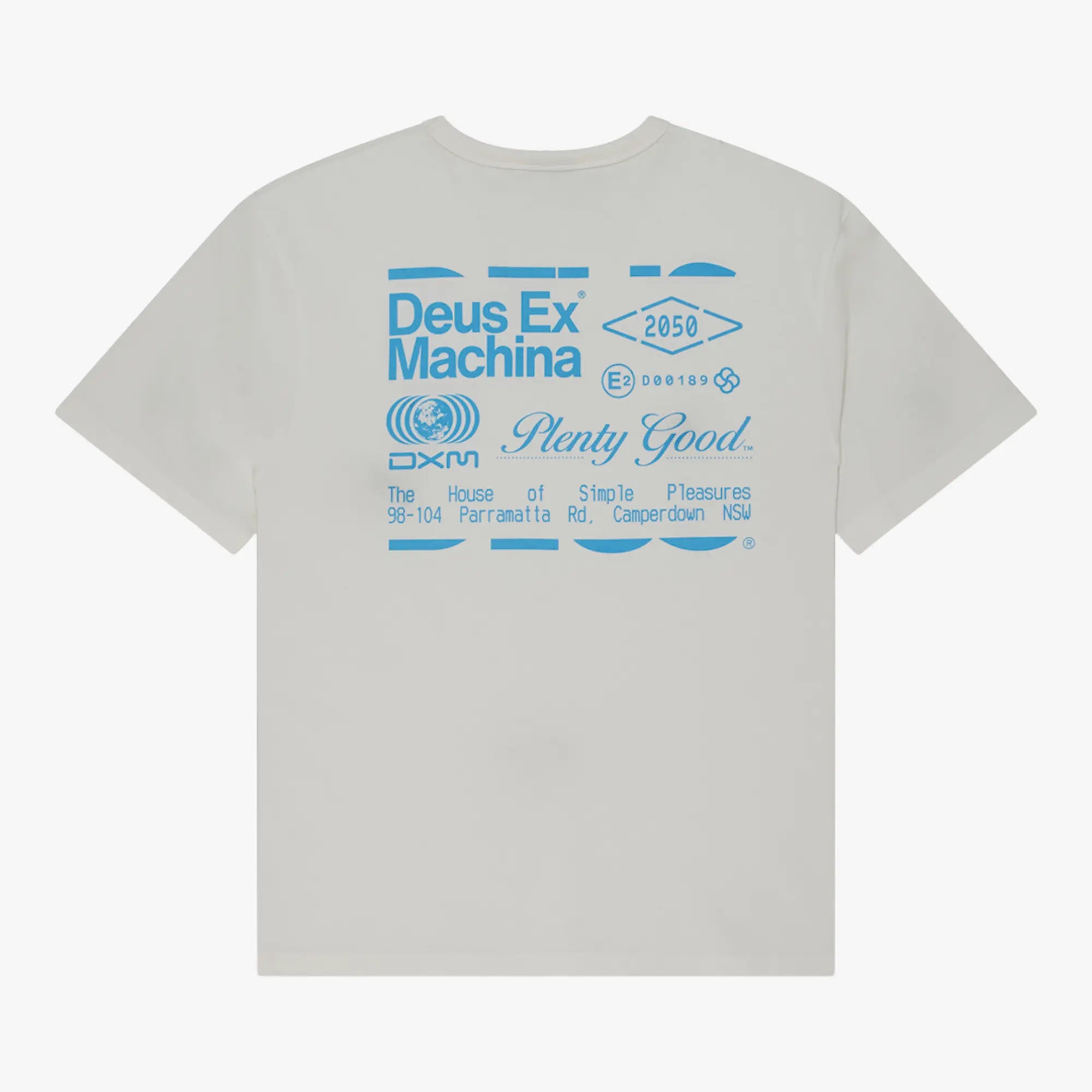 T-shirt Plenty Good Vintage White - Deus Ex Machina - détail 2