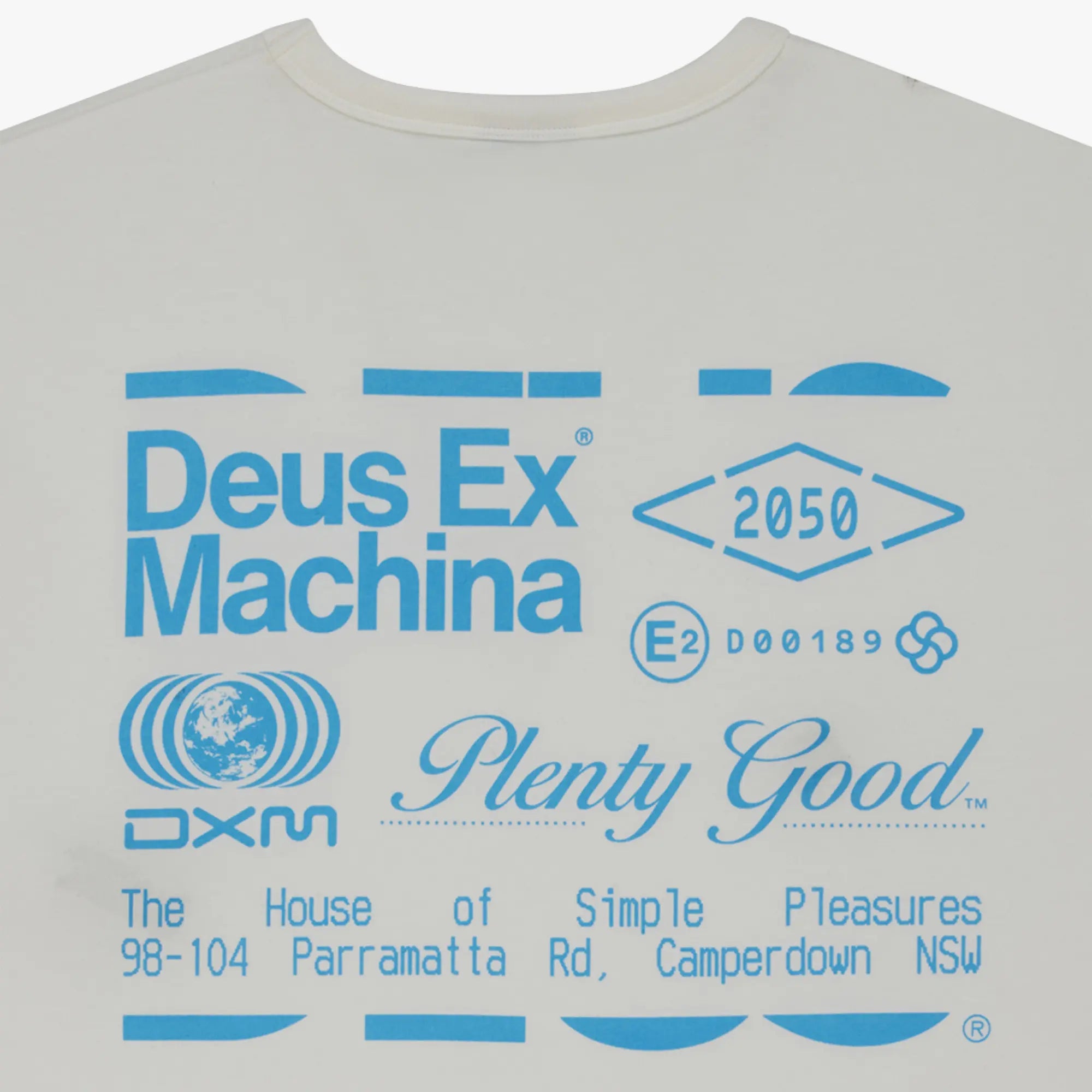 T-shirt Plenty Good Vintage White - Deus Ex Machina - détail 4