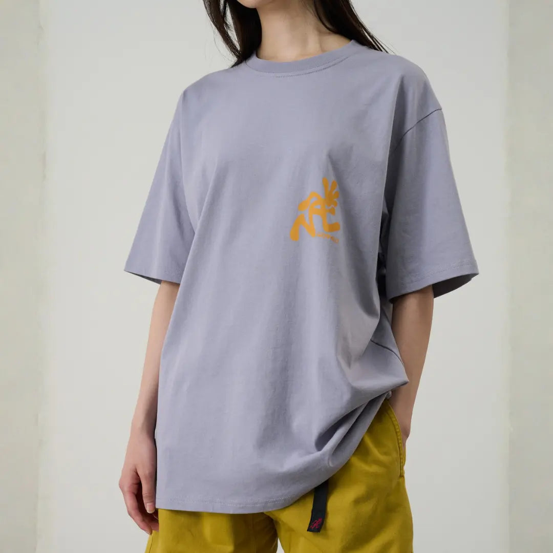 T-shirt Running Man - Lavender - Gramicci - détail 2