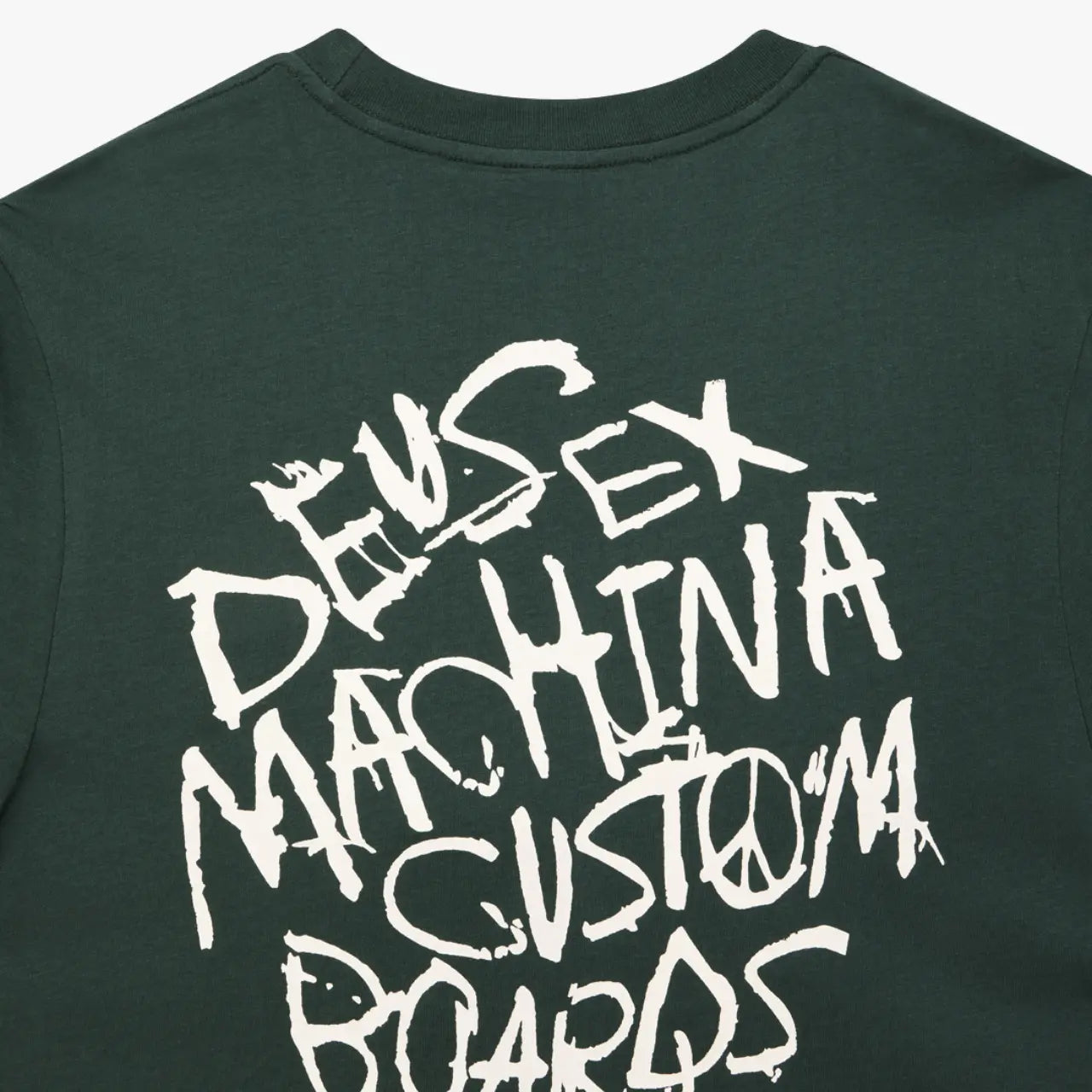 T-shirt Scrambler Vert - Deus Ex Machina - détail 3