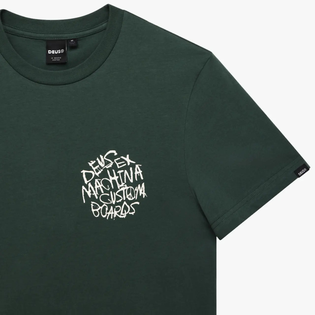 T-shirt Scrambler Vert - Deus Ex Machina - détail 4