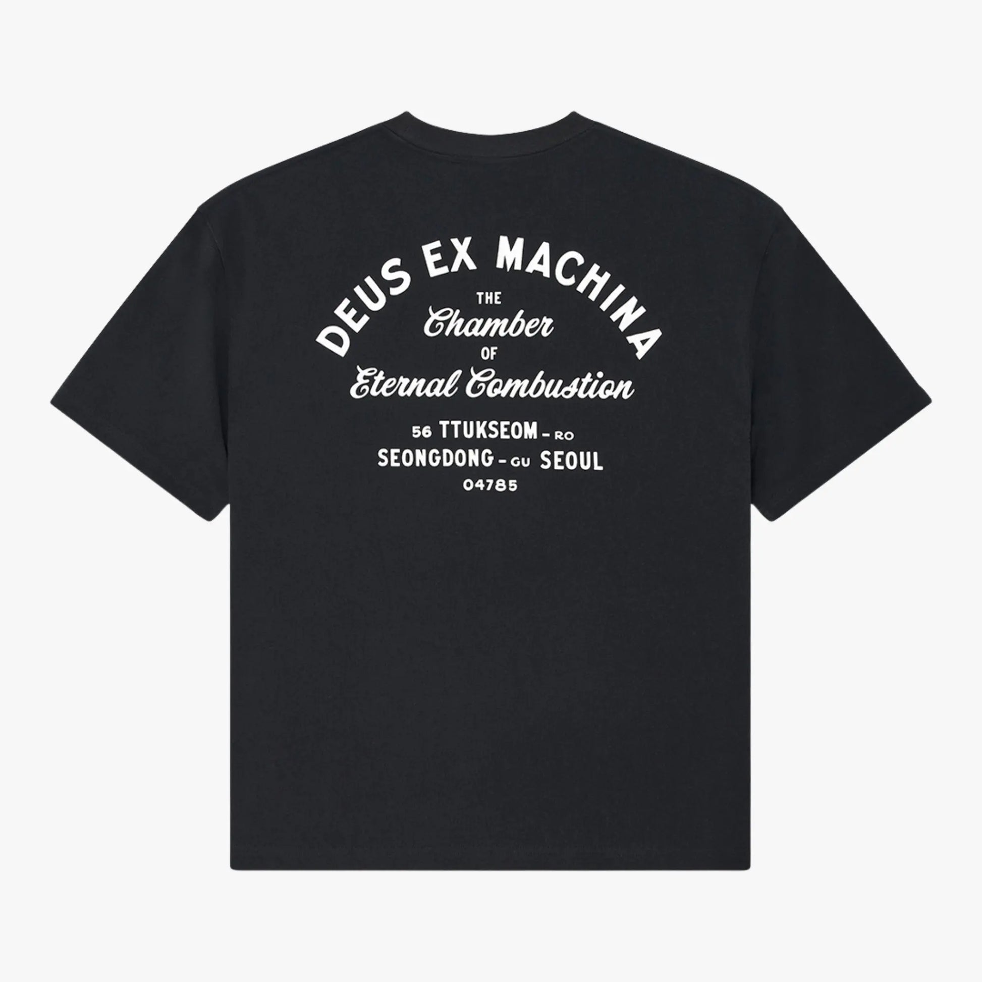T-shirt Seoul Sign Black - Deus Ex Machina - détail 2
