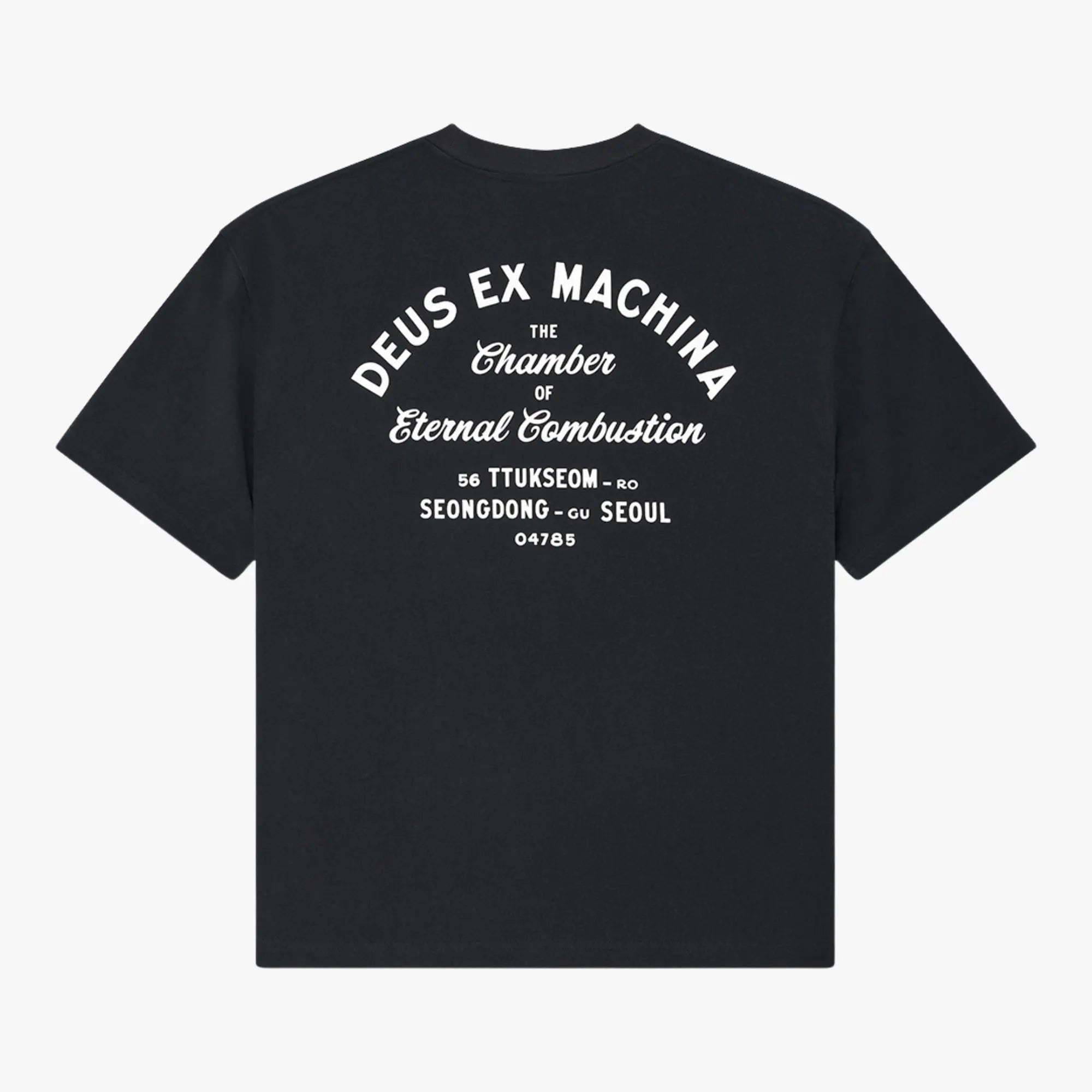 T-shirt Seoul Sign Black - Deus Ex Machina - détail 2
