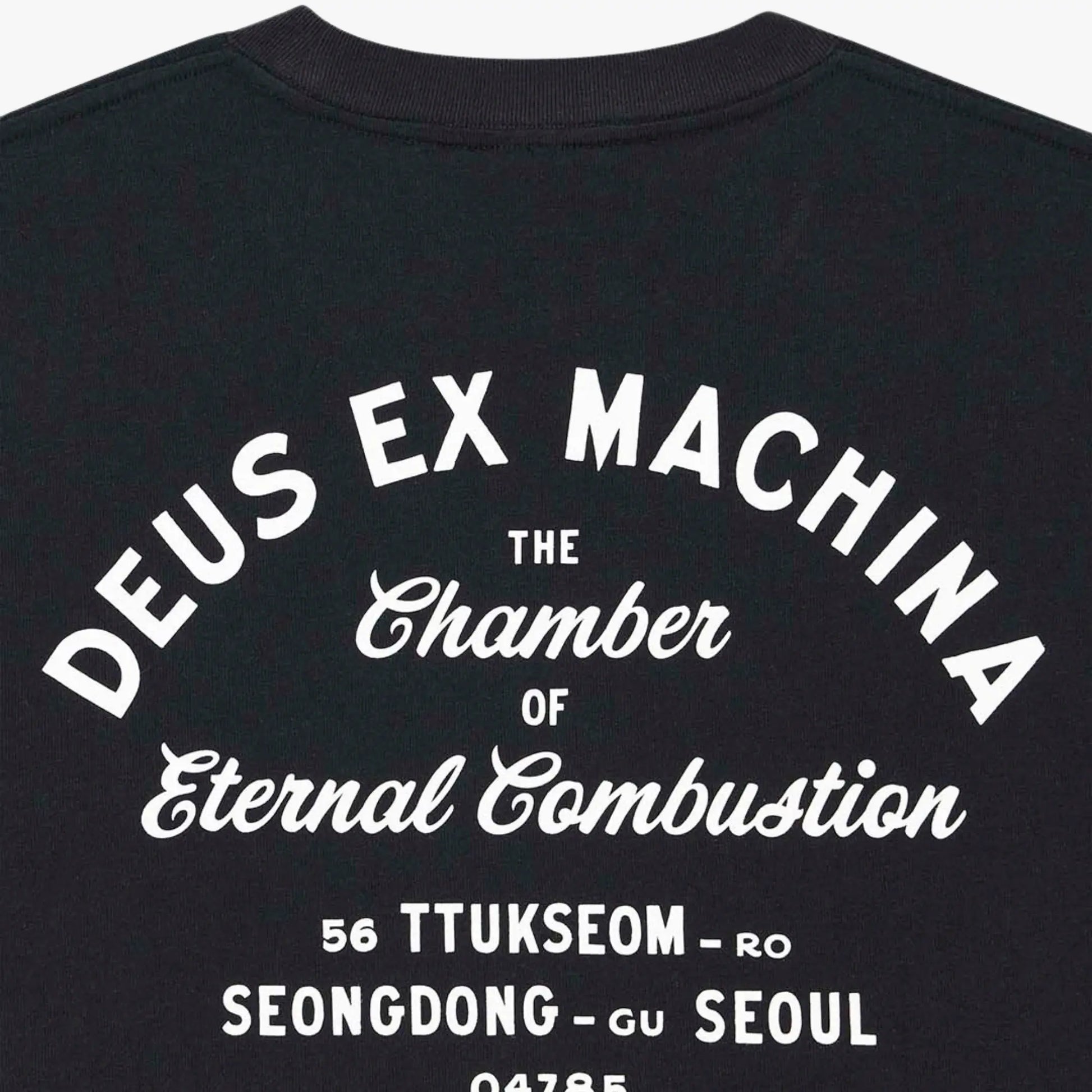 T-shirt Seoul Sign Black - Deus Ex Machina - détail 4