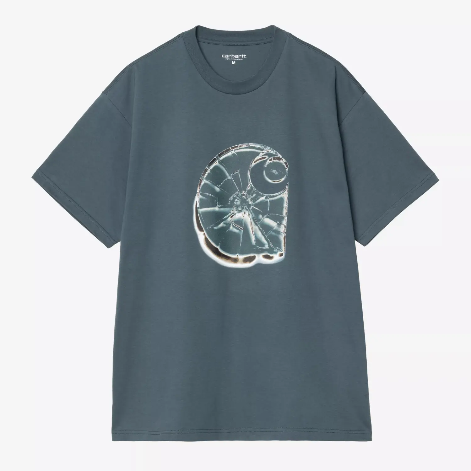 T-shirt Shattered Office Blue - Carhartt WIP