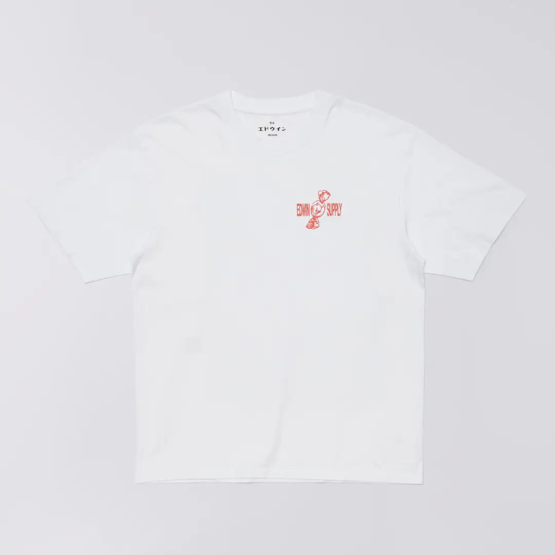 T-shirt Sorry Tokyo White - Edwin
