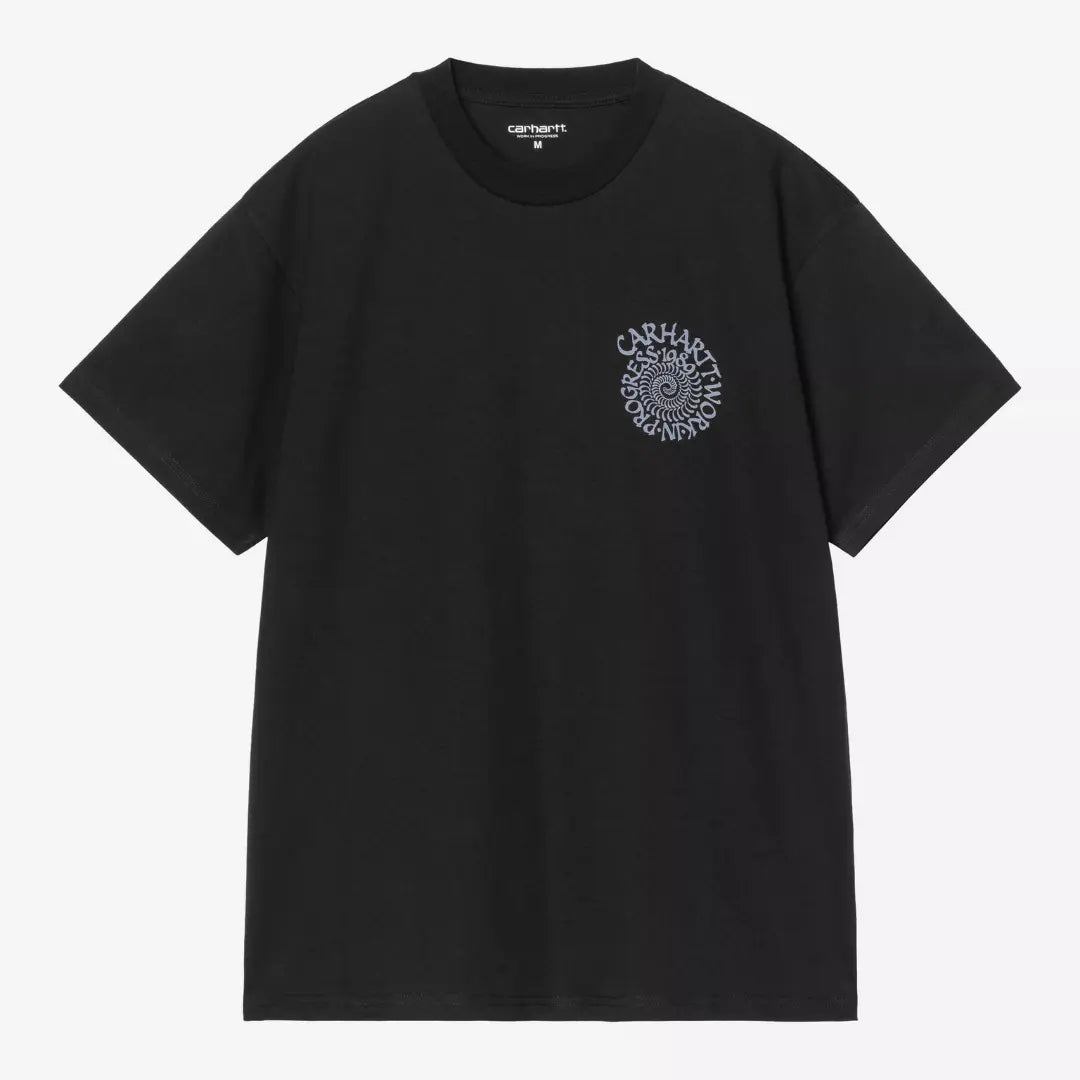 T-shirt Spirals - Black - Carhartt WIP