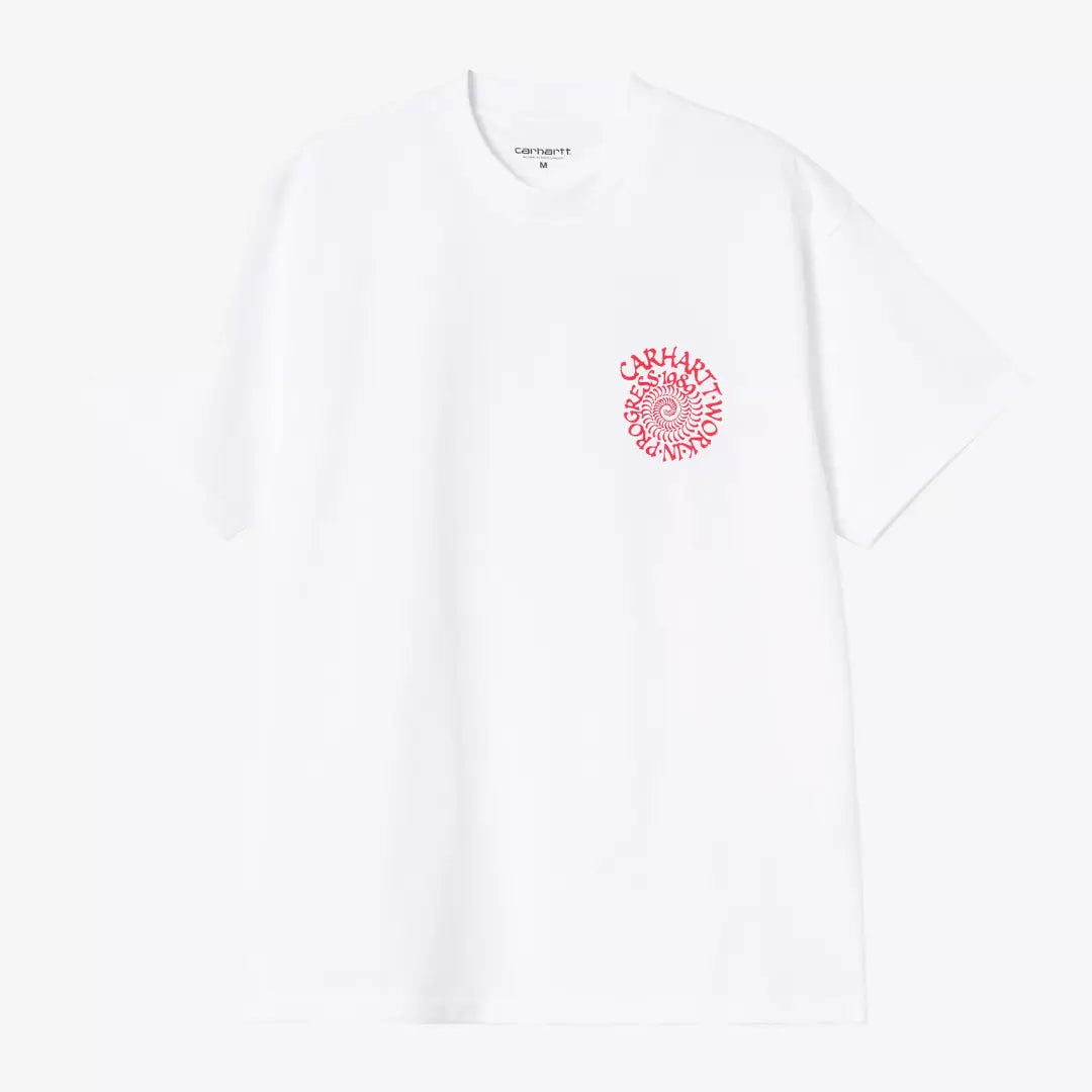 T-shirt Spirals - White - Carhartt WIP