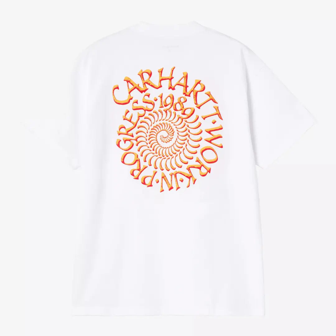 T-shirt Spirals - White - Carhartt WIP - détail 2