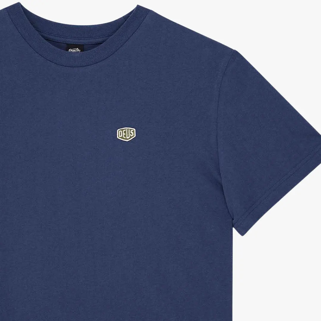 T-shirt Standard Shield - Mechanic Blue - Deus Ex Machina - détail 3