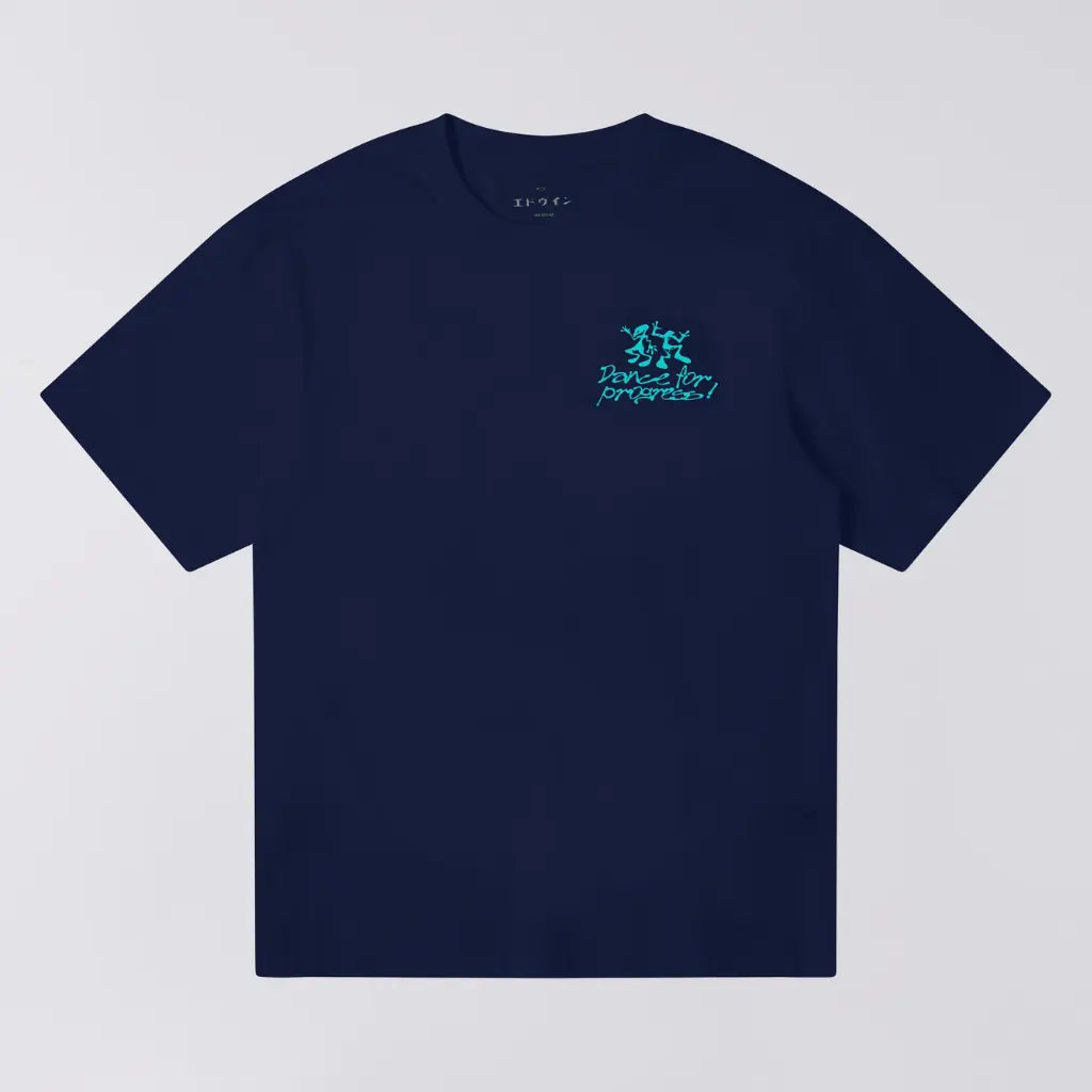 T-shirt Tokyo Dance Marine - Edwin - détail 2