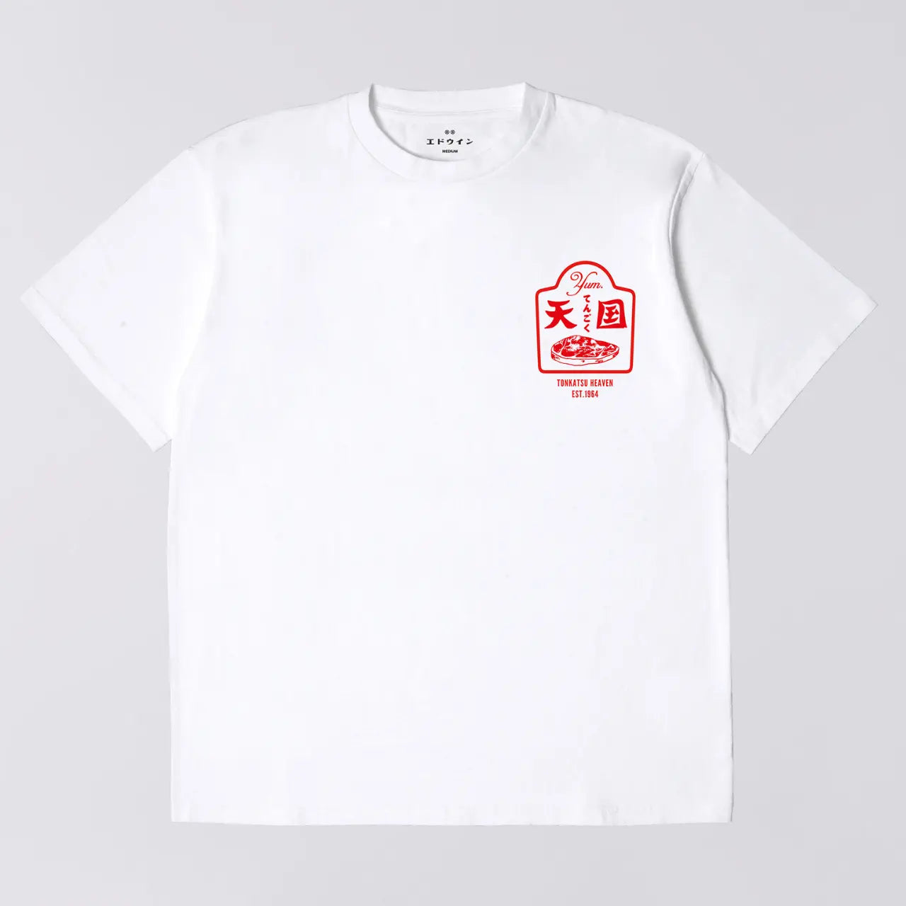 T-shirt Tonkatsu Blanc - Edwin