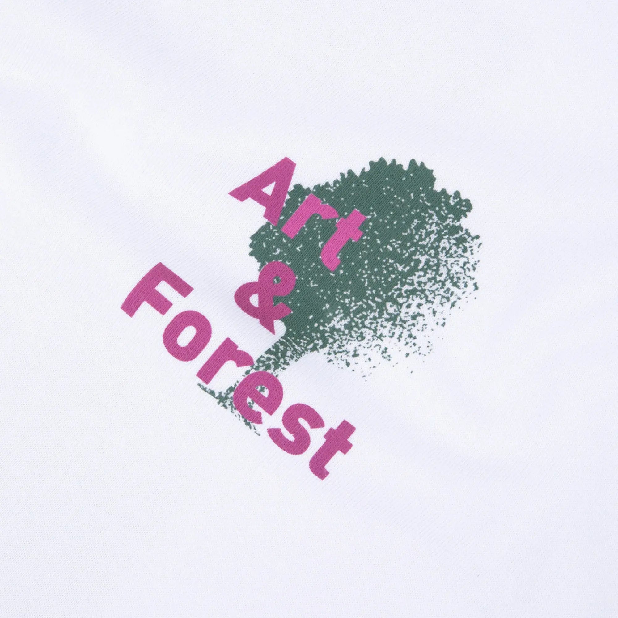 T-shirt Yellow Stone Forest Blanc - Faguo - détail 5