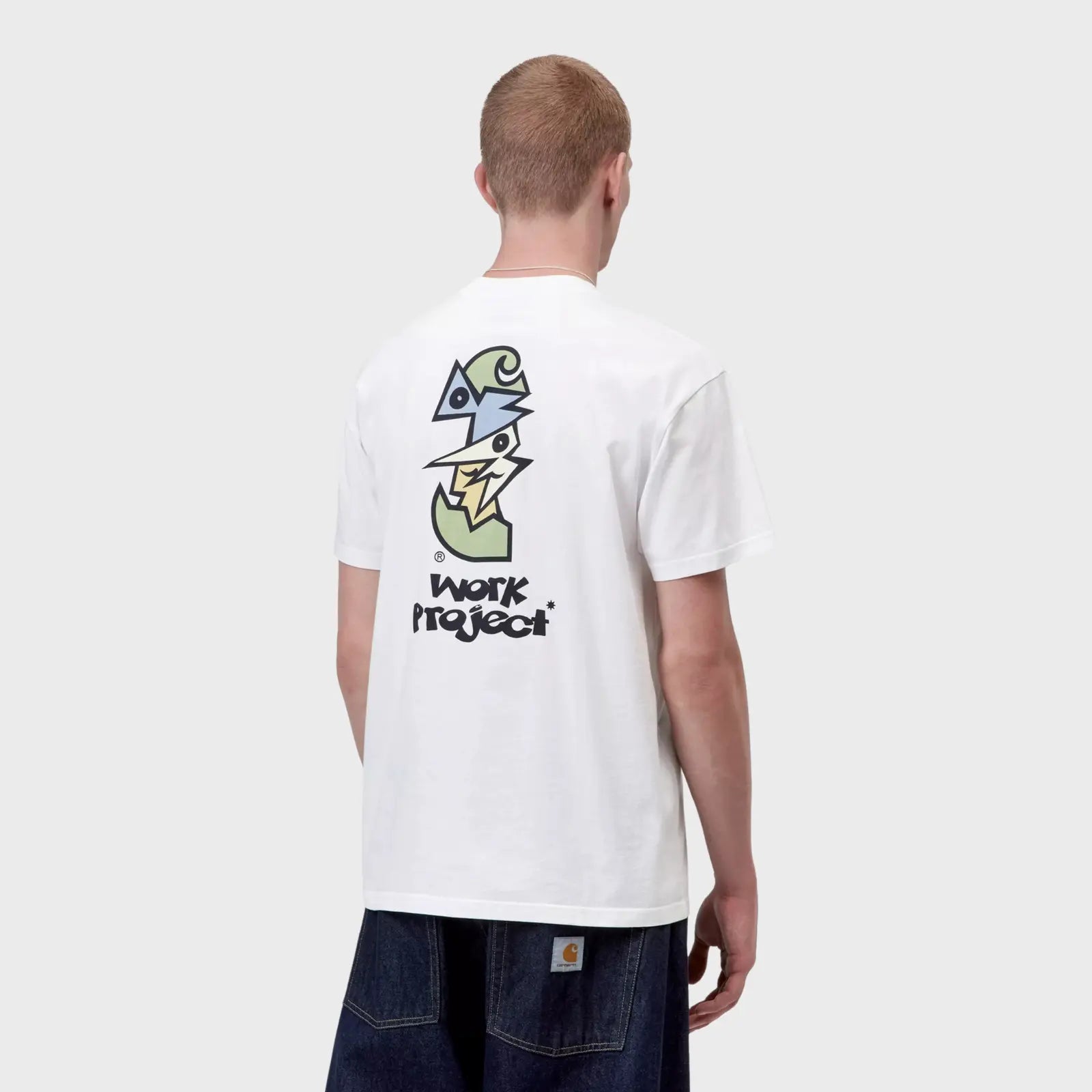 T-shirt Cubist - Blanc