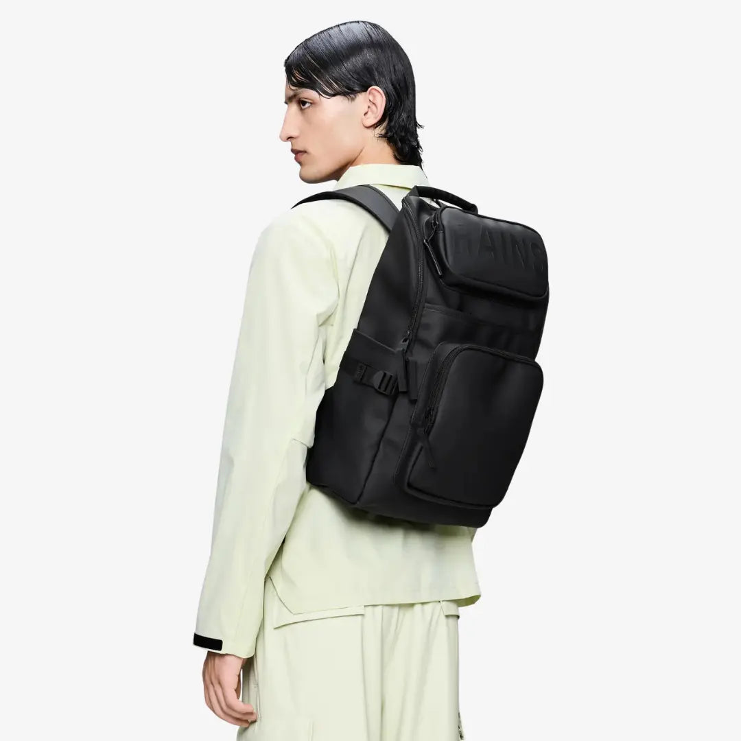 Texel Cargo Backpack - Black - Rains - détail 4
