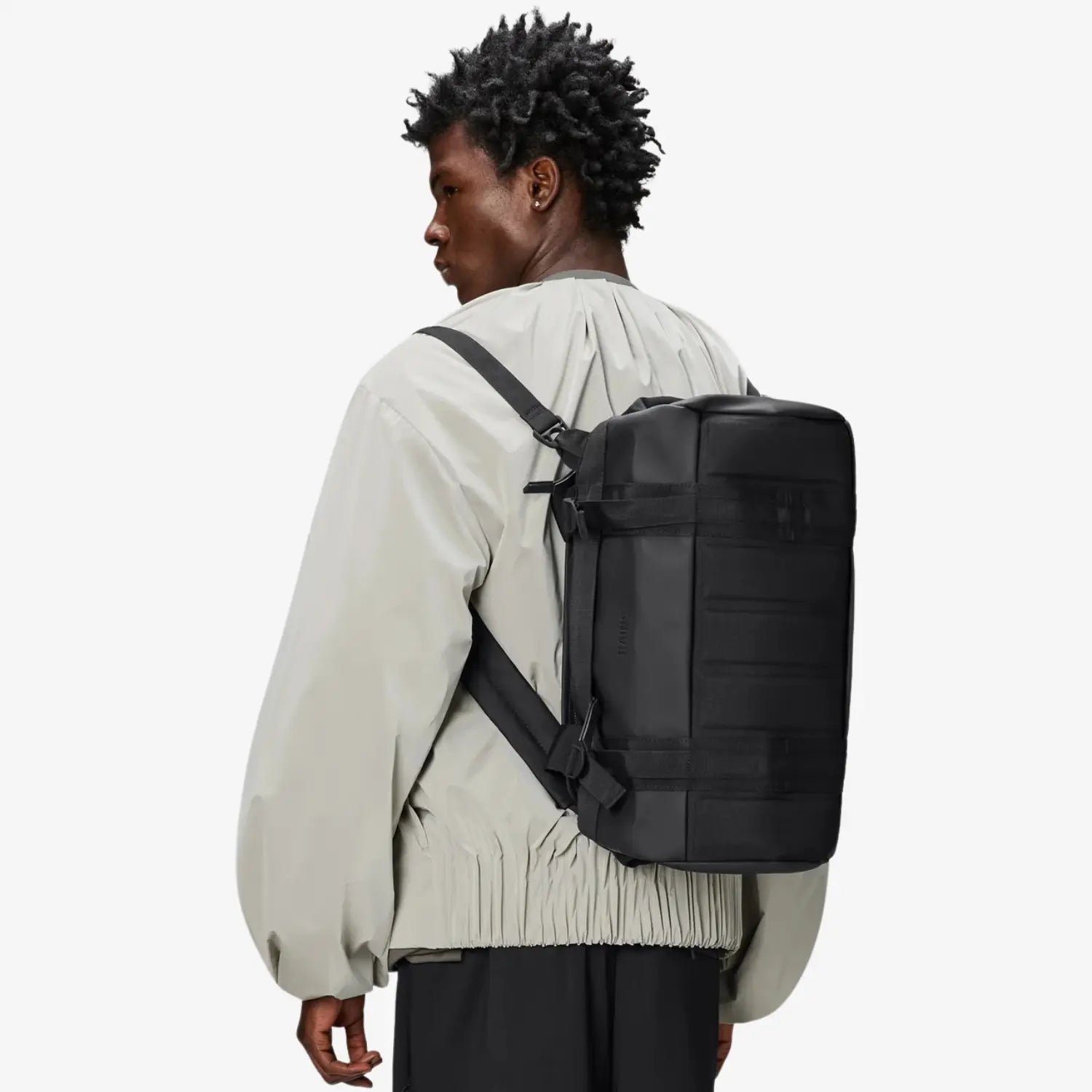 Texel Duffel Bag Mini - Black - Rains - détail 3