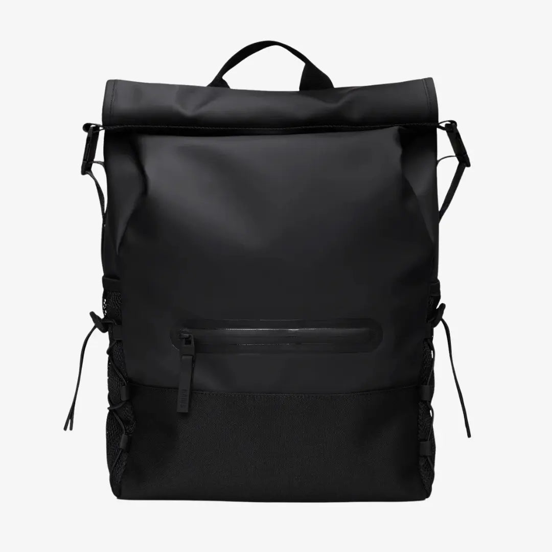 Trail Mountaineer Rolltop - Black - Rains