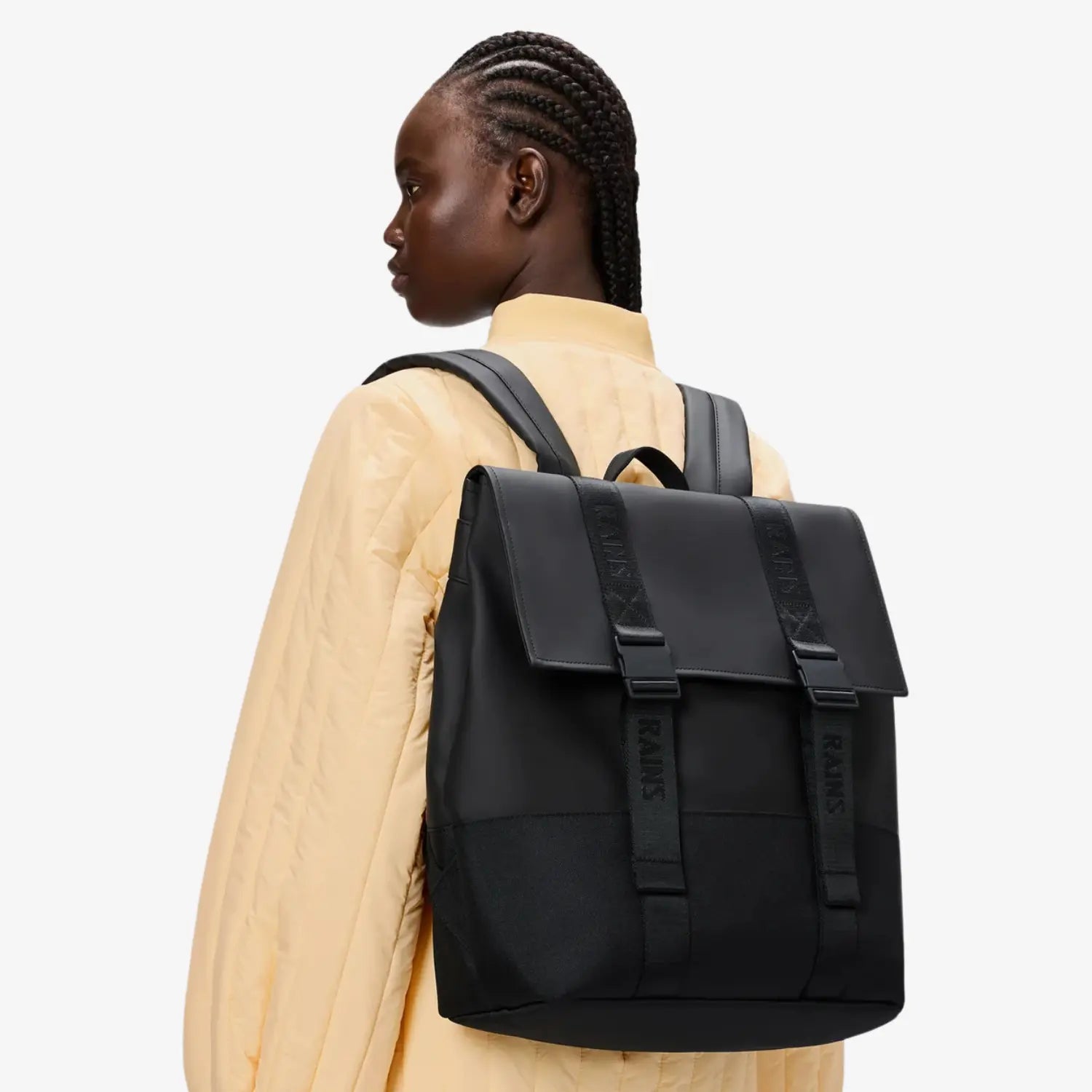 Trail Msn Bag - Black - Rains - détail 3