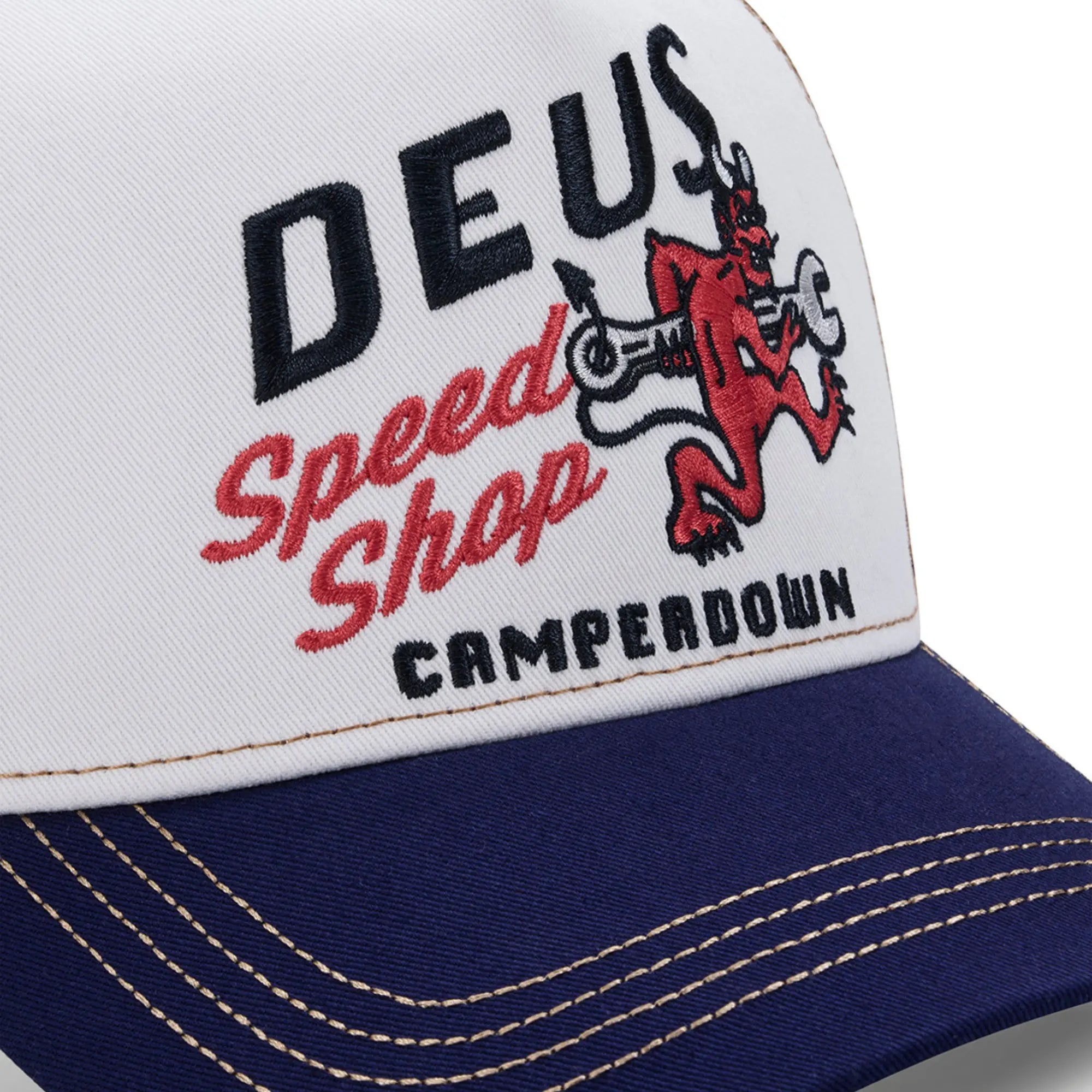 Casquette Trucker Dogleg - Deus Ex Machina - détail 2