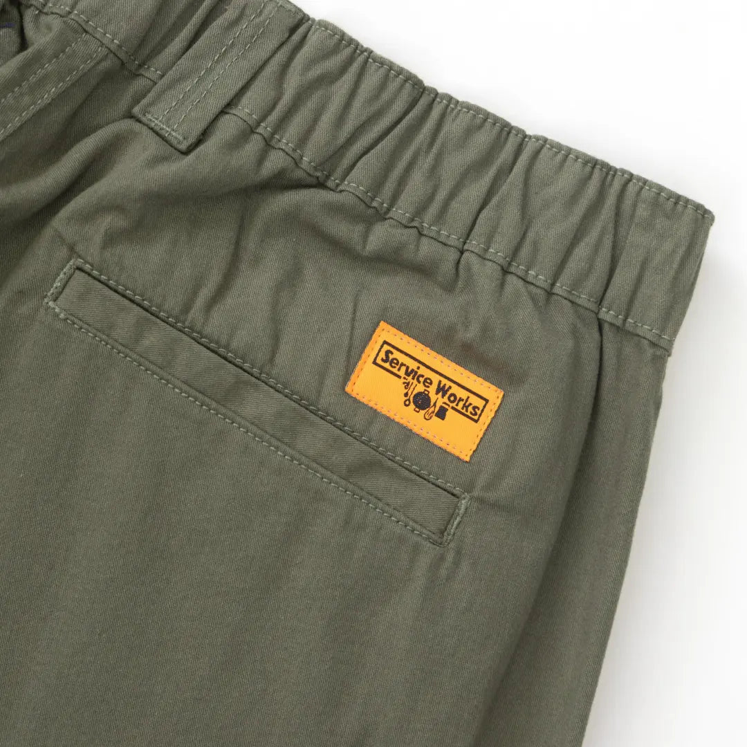 Twill Waiter Pant - Olive - Service Works - détail 5